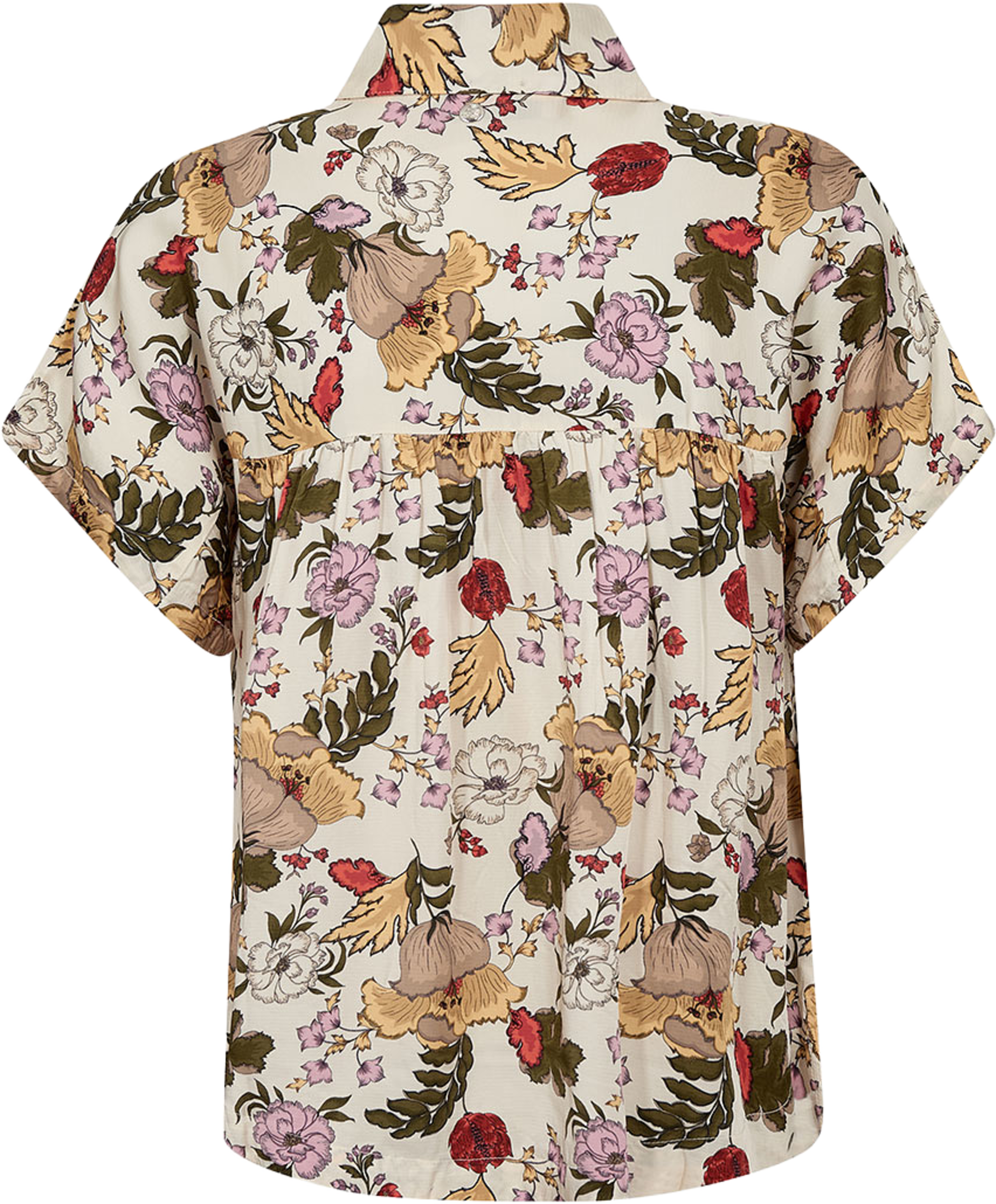 Winie Flowwi Blouse, från Mos Mosh, i färgen Ecru. Klicka för att öppna bilden i stort format