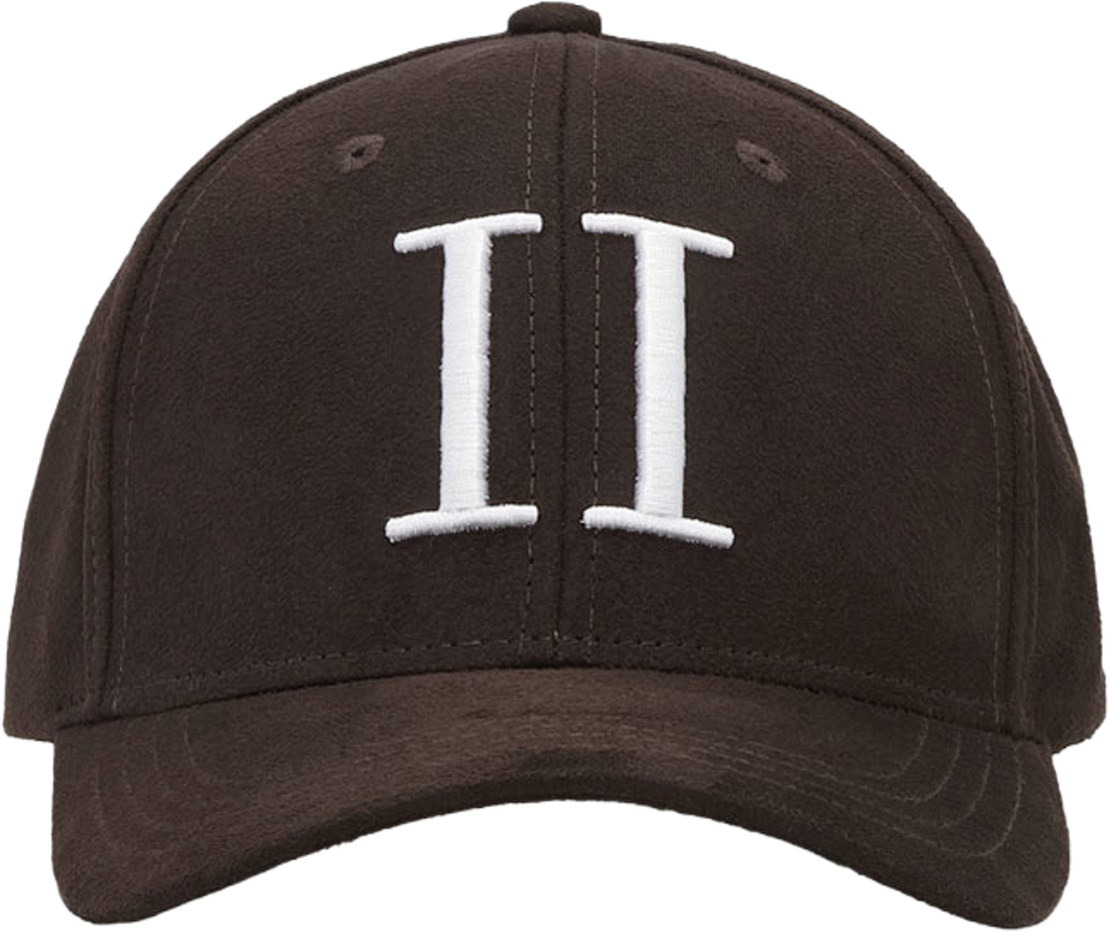 Encore Suede Baseball Cap, från LES DEUX, i färgen Turkish Coffee Brown. Klicka för att öppna bilden i stort format