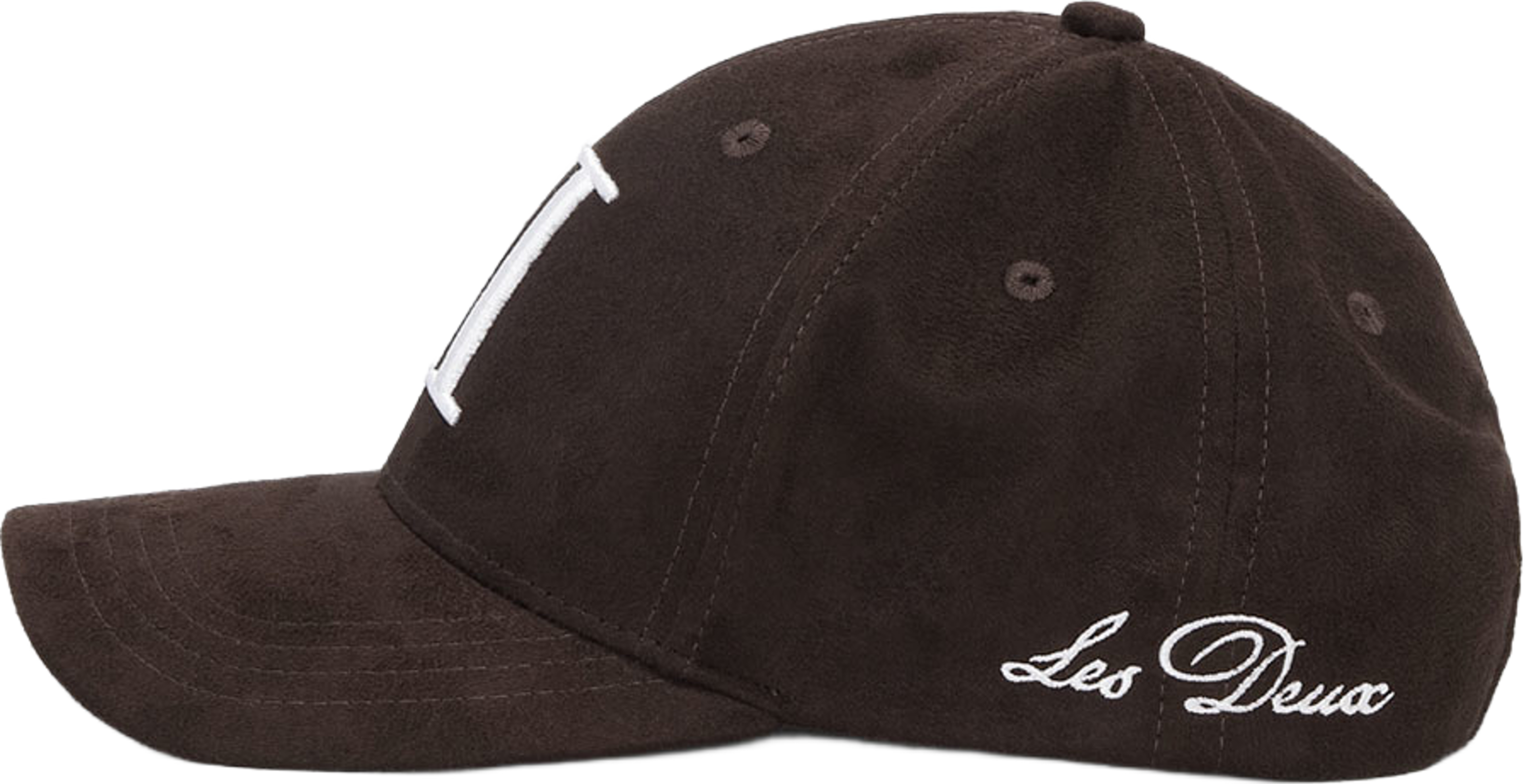 Encore Suede Baseball Cap, från LES DEUX, i färgen Turkish Coffee Brown. Klicka för att öppna bilden i stort format