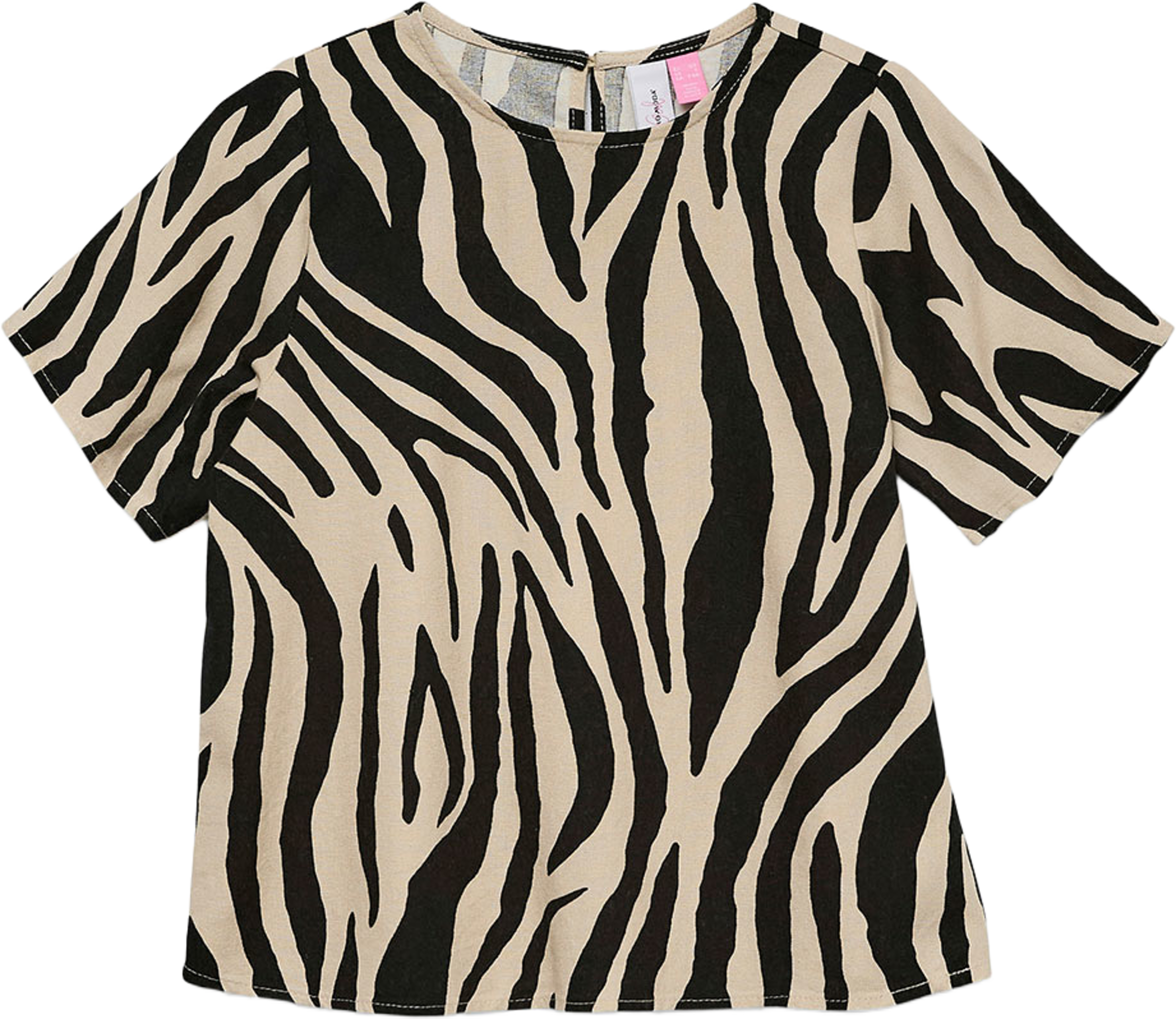 Vmmymilo Top, från Vero Moda Girls, i färgen Silver Lining Sina. Klicka för att öppna bilden i stort format