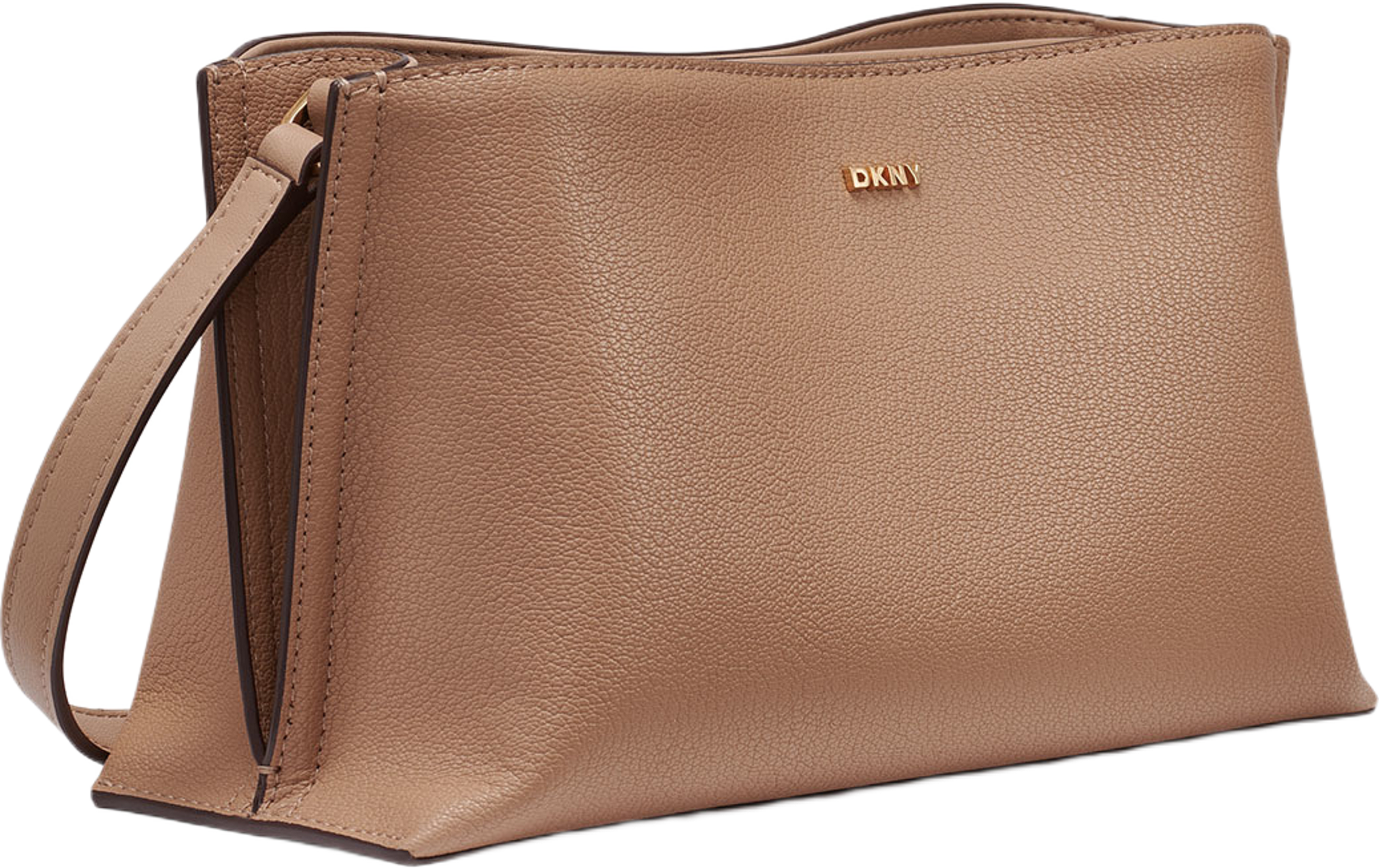 Alya Crossbody, från DKNY, i färgen Cappucino. Klicka för att öppna bilden i stort format