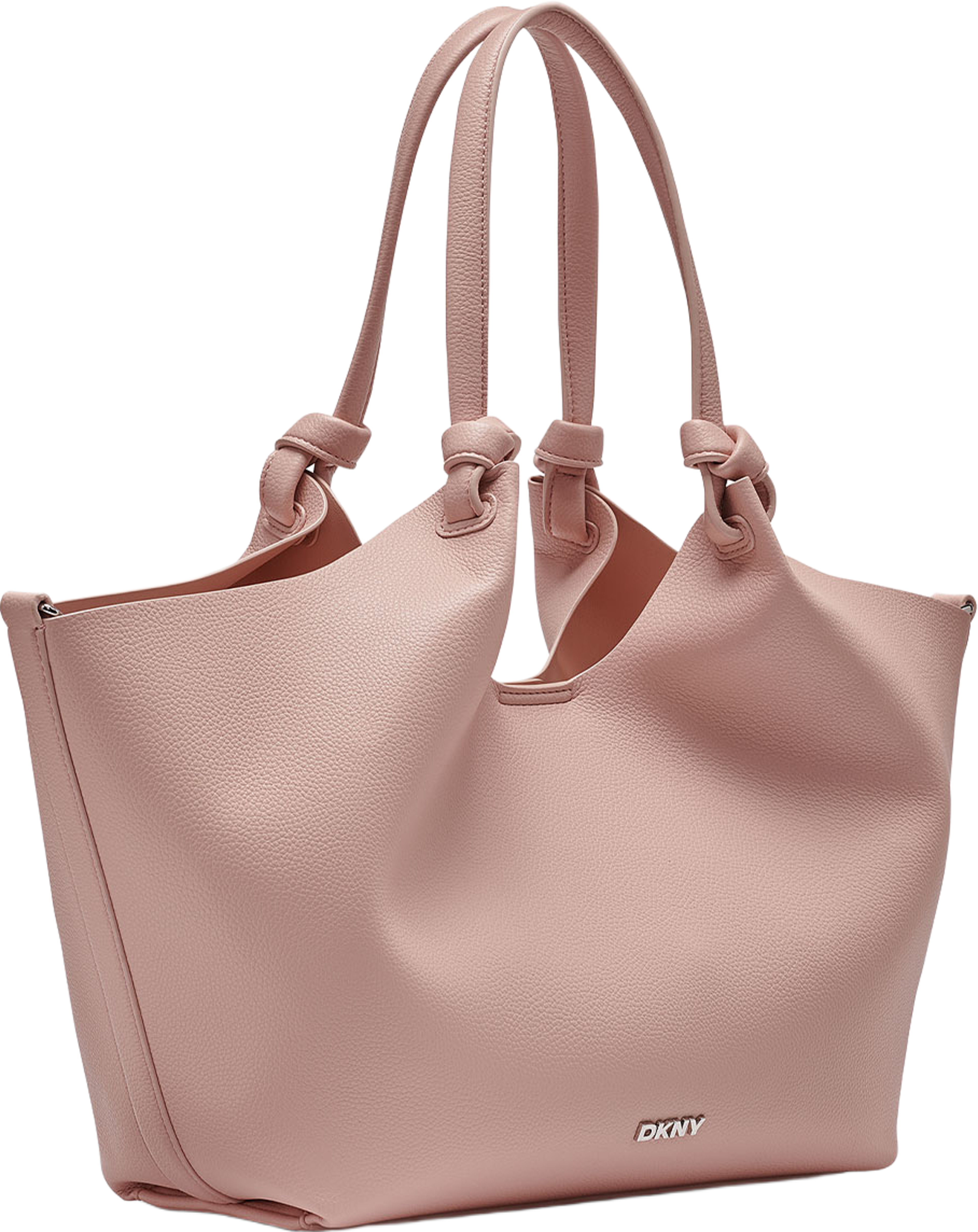 PAULA MD TOTE W/ HEA, från DKNY, i färgen Pale Blsh. Klicka för att öppna bilden i stort format