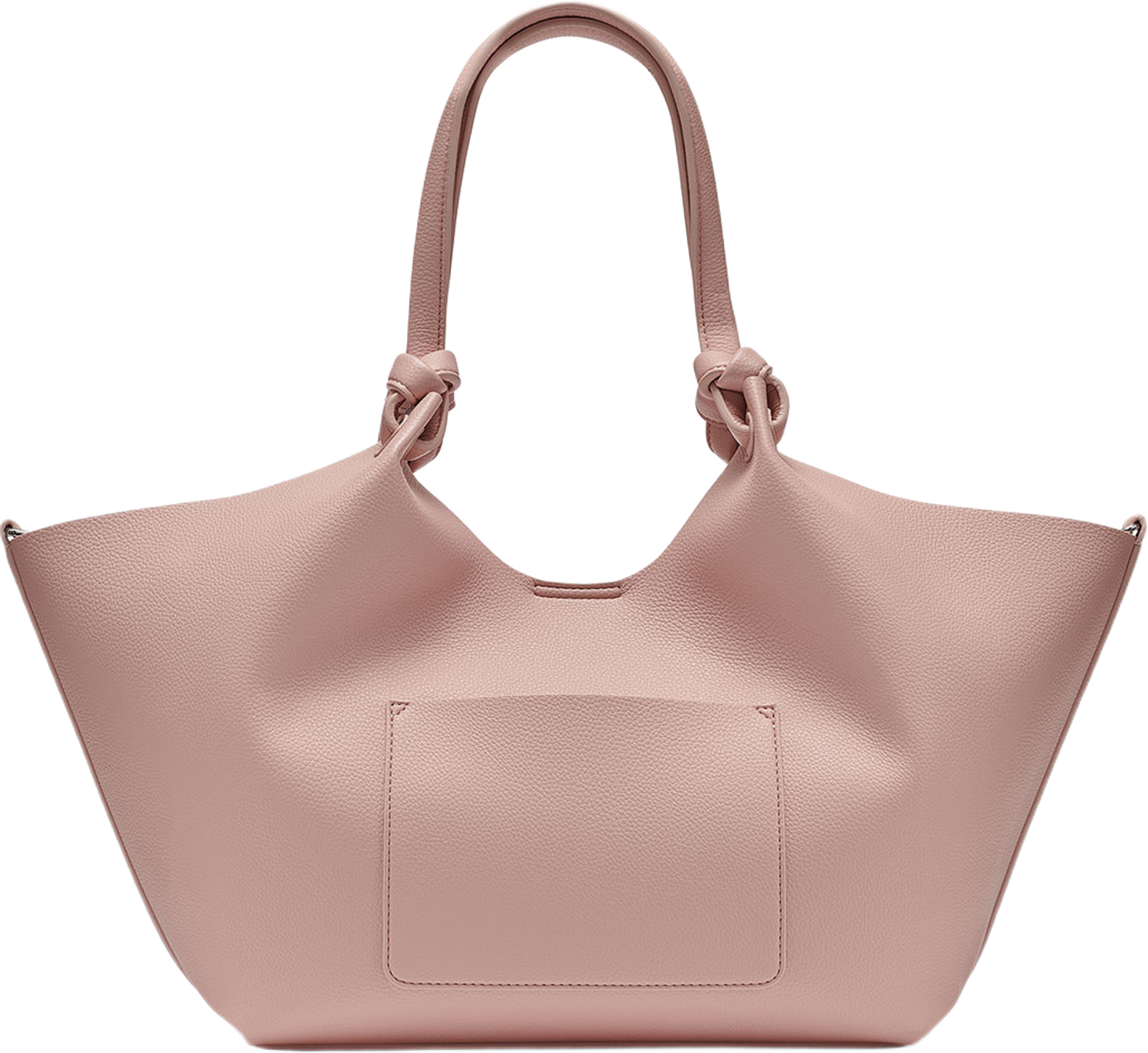 PAULA MD TOTE W/ HEA, från DKNY, i färgen Pale Blsh. Klicka för att öppna bilden i stort format