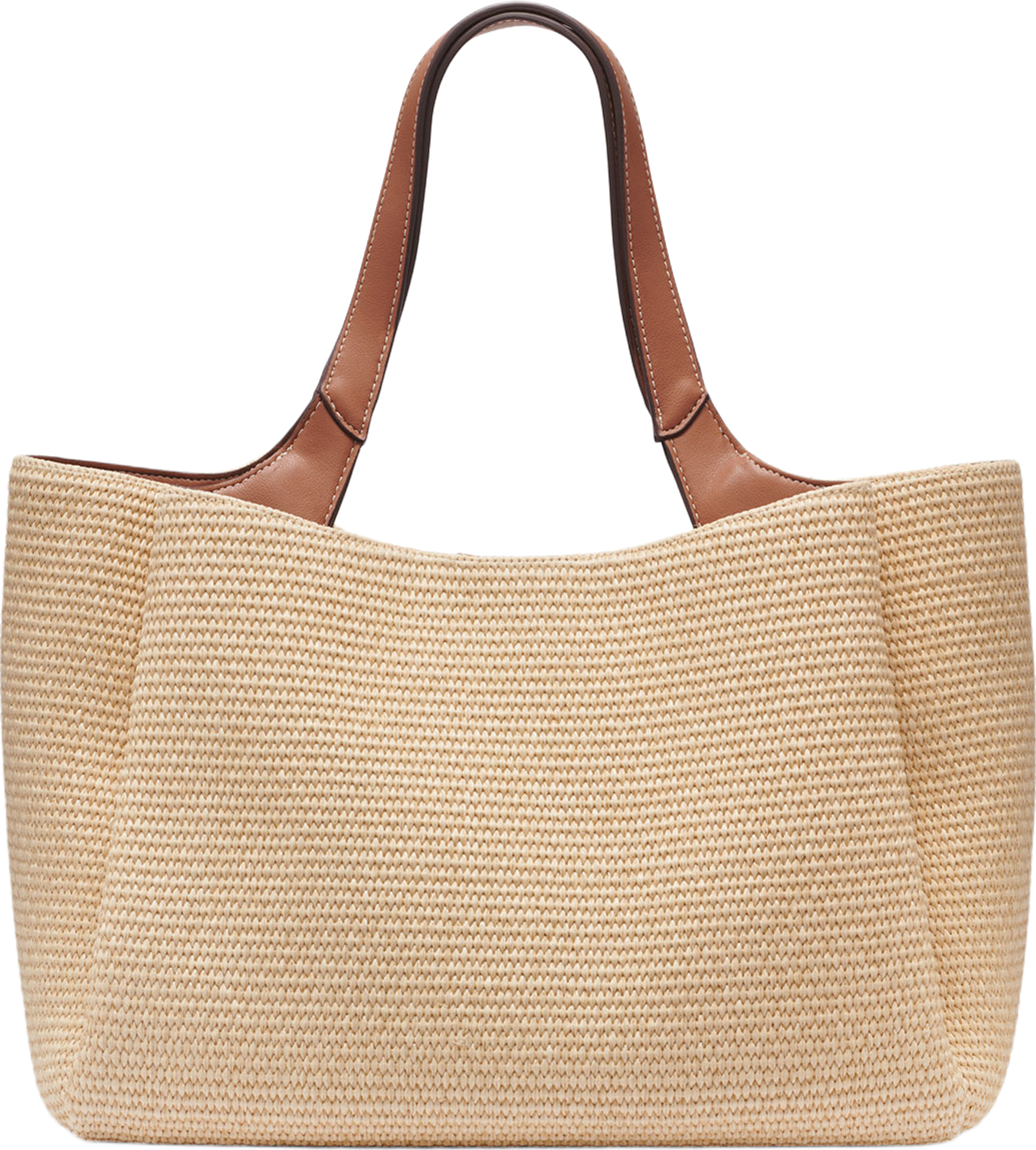 WILLA TOTE, från DKNY, i färgen Natural/Saddle. Klicka för att öppna bilden i stort format