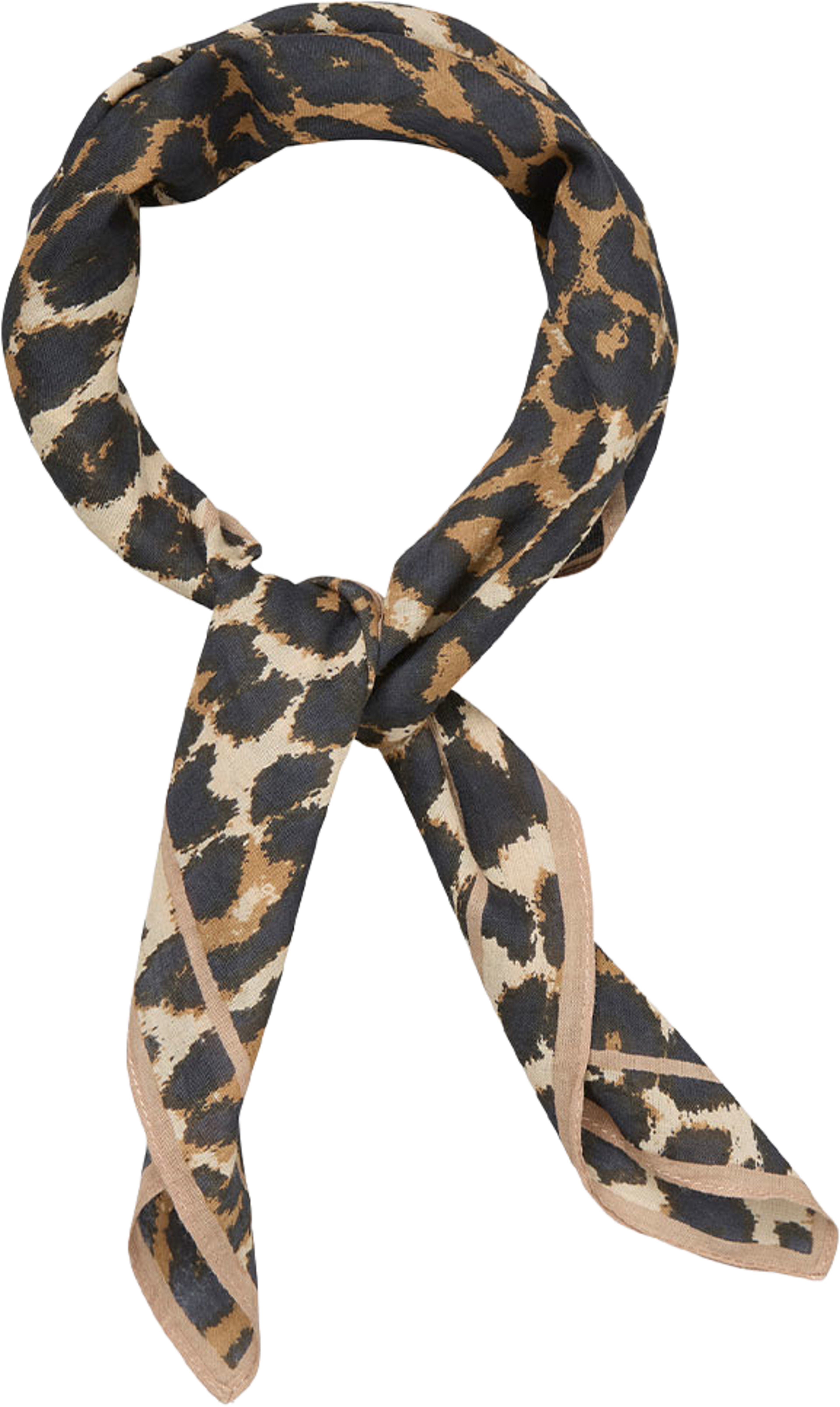 Leopa Edgia Cotta Scarf, från Becksöndergaard, i färgen Multi Col. Klicka för att öppna bilden i stort format