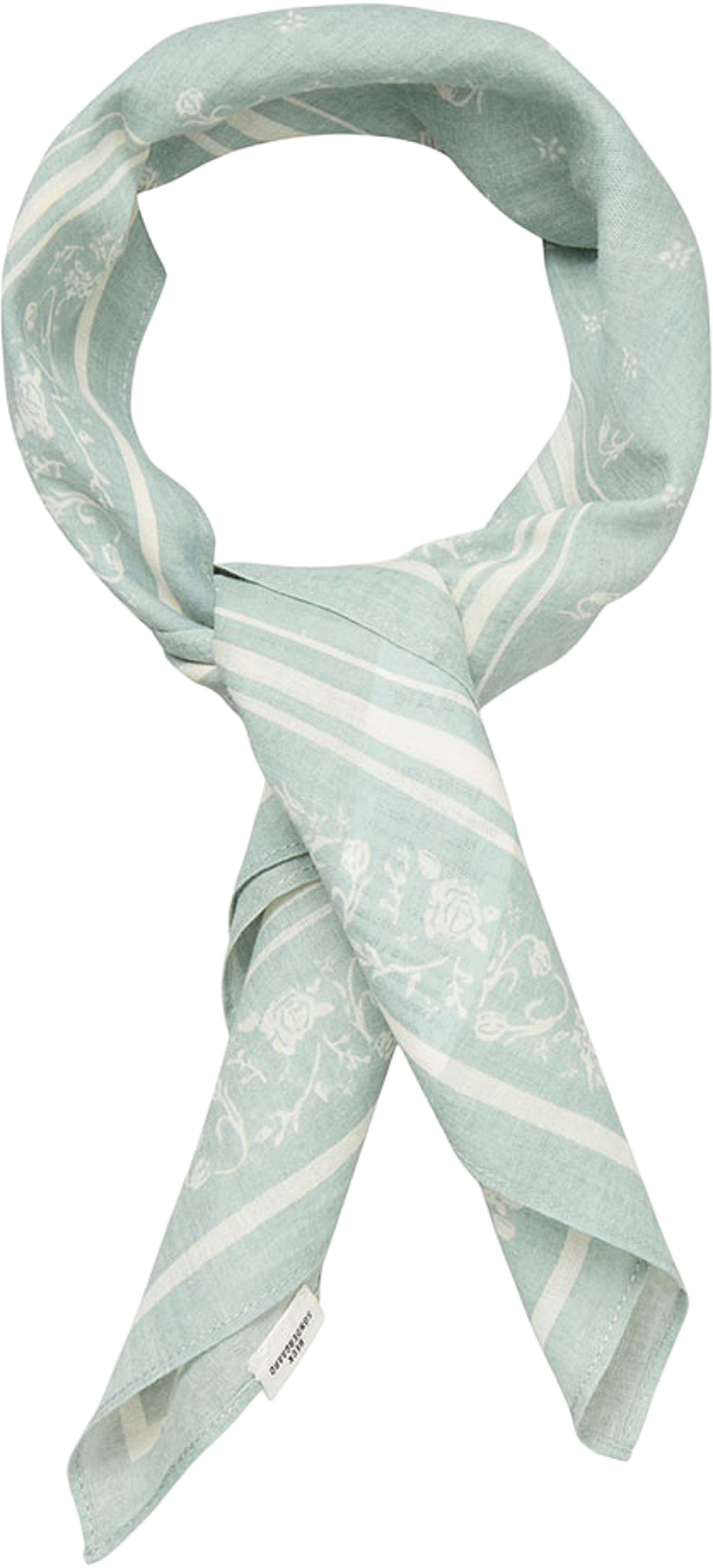 Tulipa Cotta Scarf, från Becksöndergaard, i färgen Silver Blue. Klicka för att öppna bilden i stort format