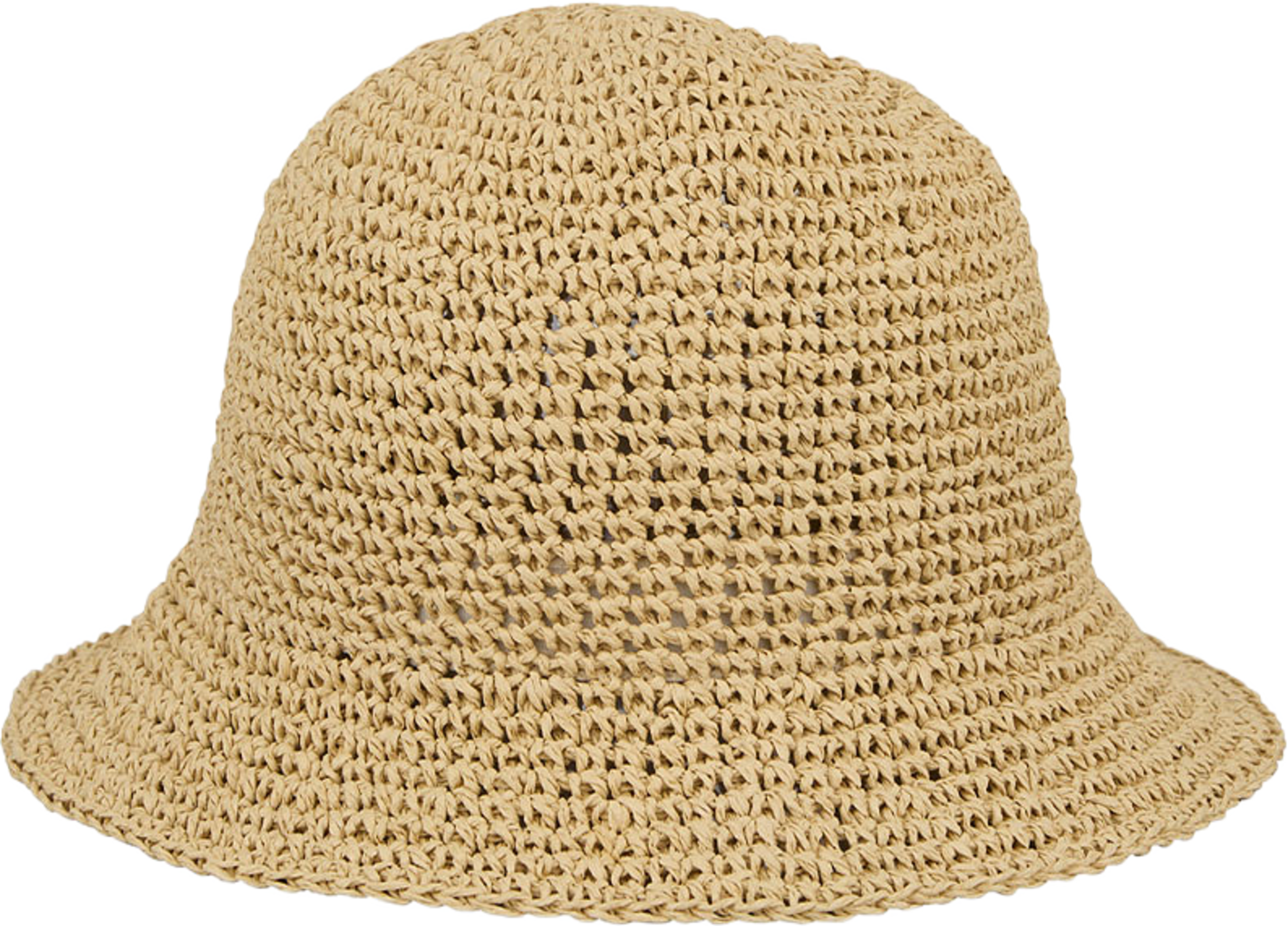 Solid Saverina Straw Hat, från Becksöndergaard, i färgen Nature. Klicka för att öppna bilden i stort format