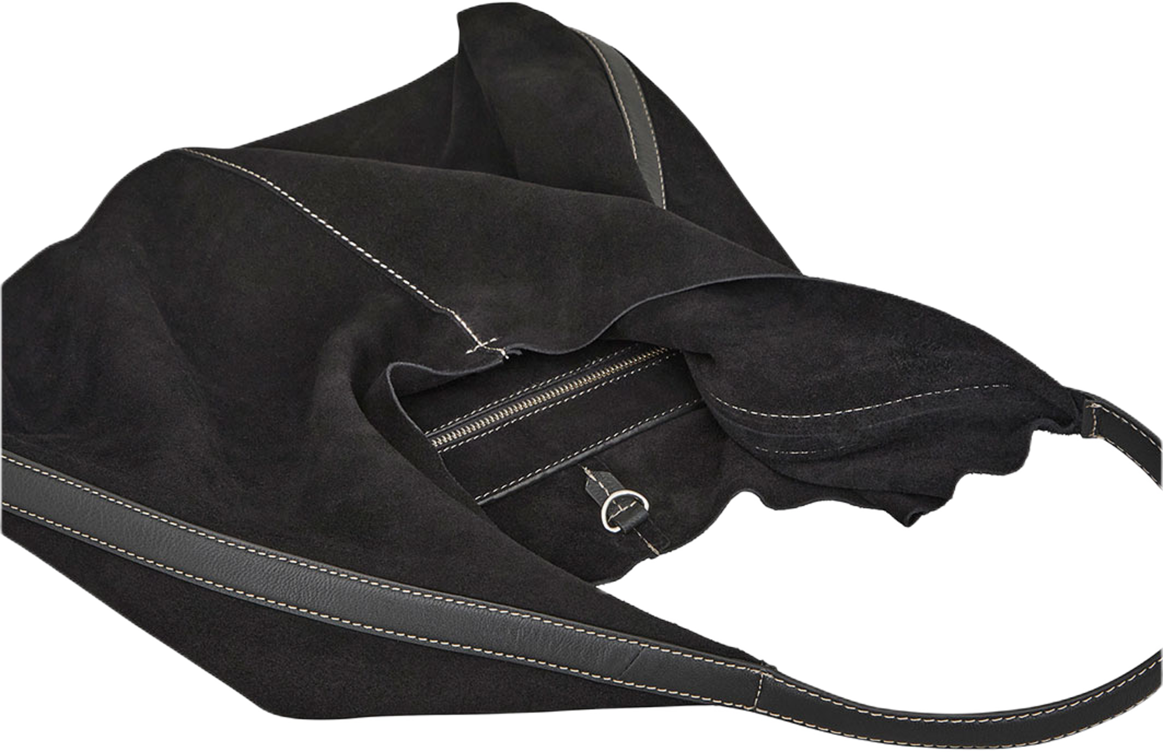 Suede Siena Bag, från Becksöndergaard, i färgen Black. Klicka för att öppna bilden i stort format