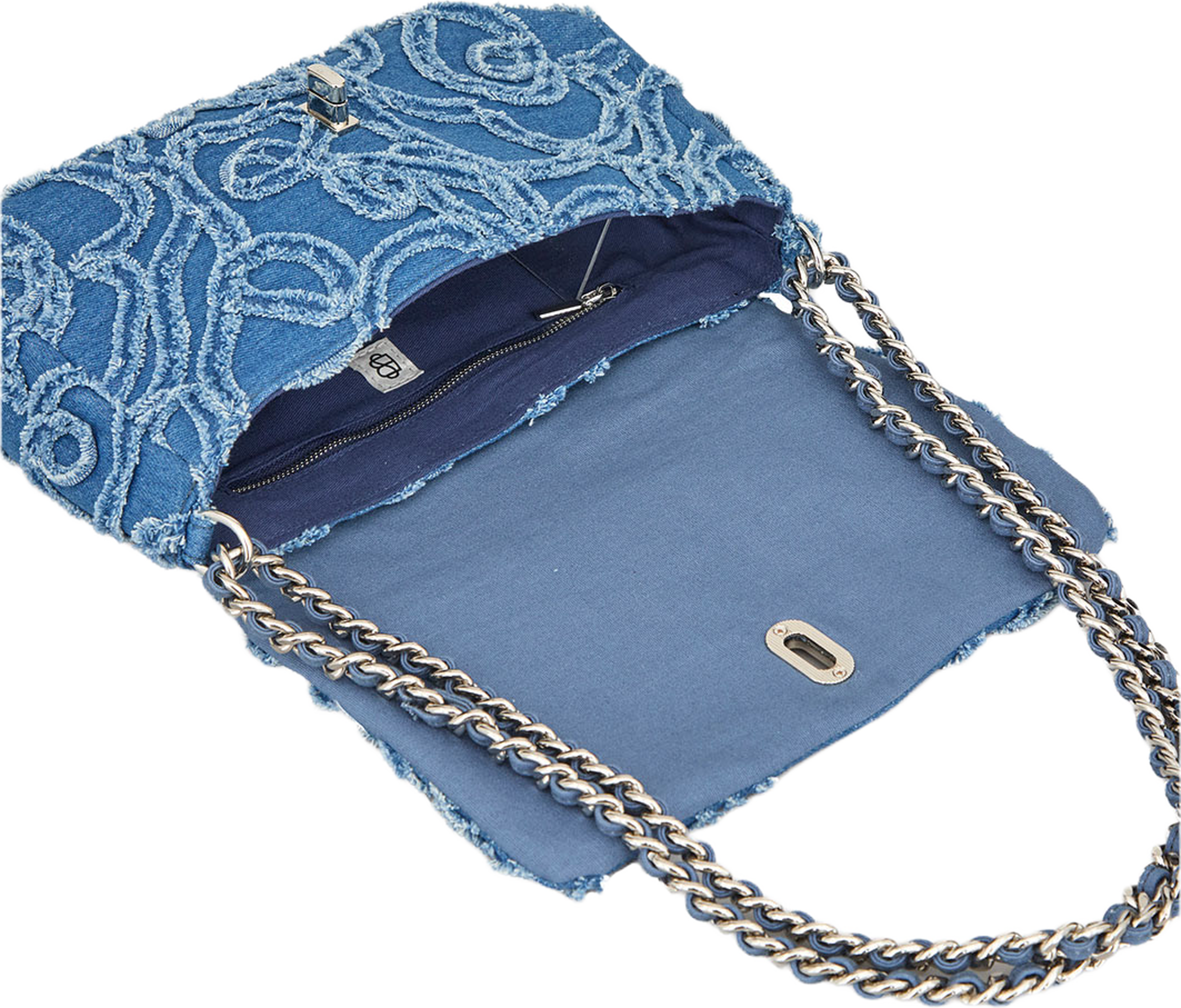Flowa Denima Hollis Bag, från Becksöndergaard, i färgen Denim. Klicka för att öppna bilden i stort format