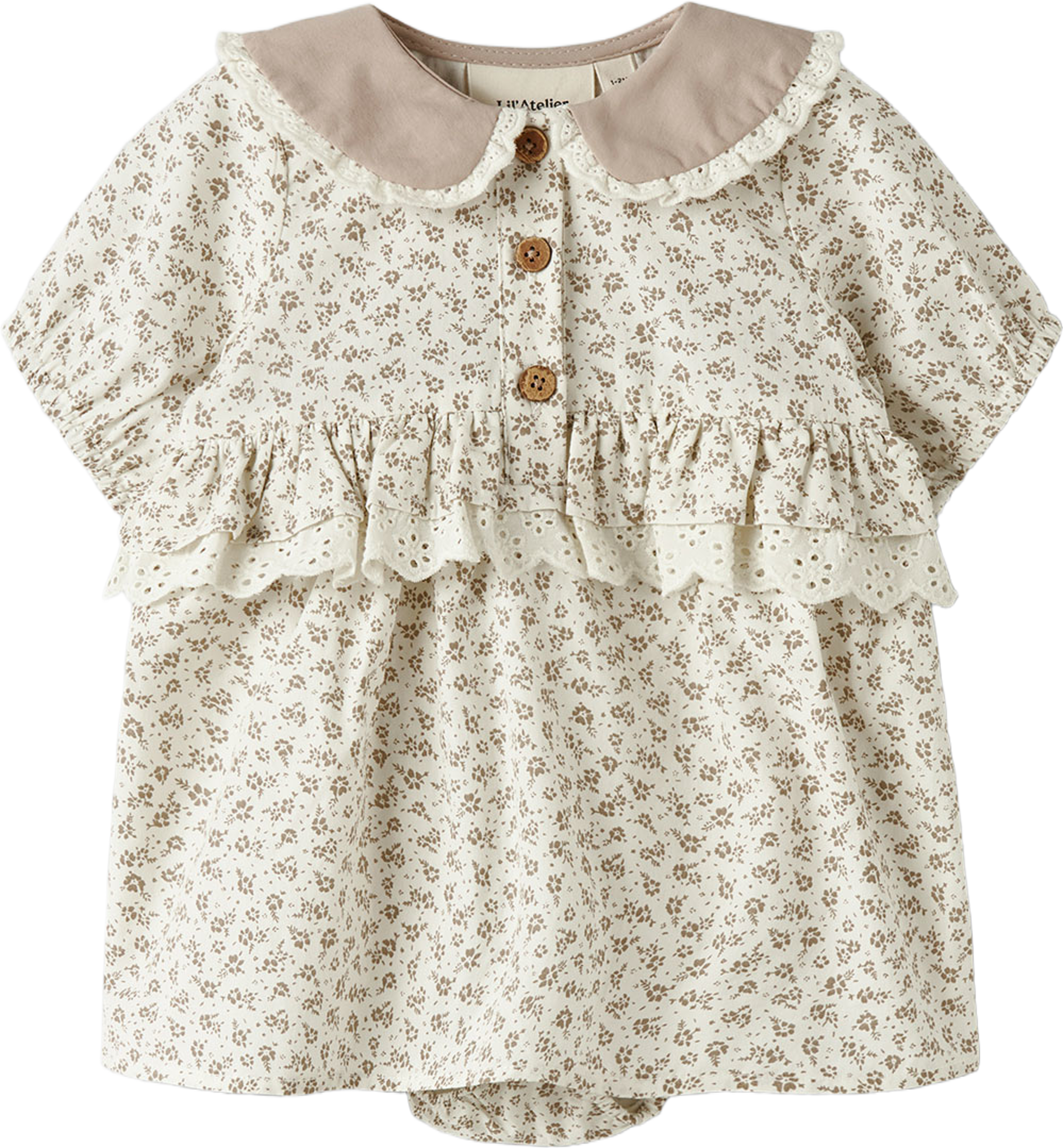 Bodyklänning Lil, från Lil'Atelier, i färgen Coconut Milk. Klicka för att öppna bilden i stort format