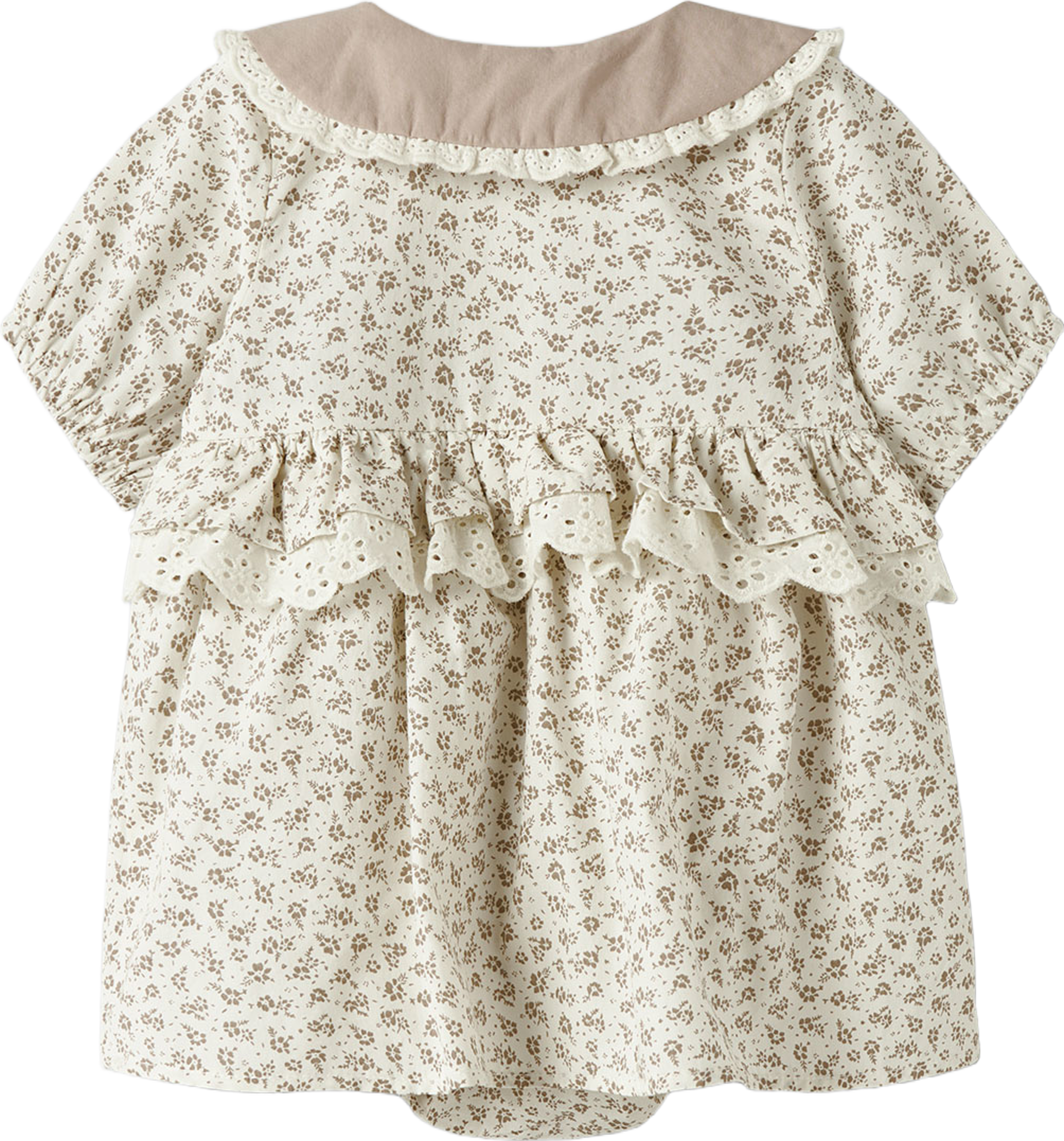 Bodyklänning Lil, från Lil'Atelier, i färgen Coconut Milk. Klicka för att öppna bilden i stort format