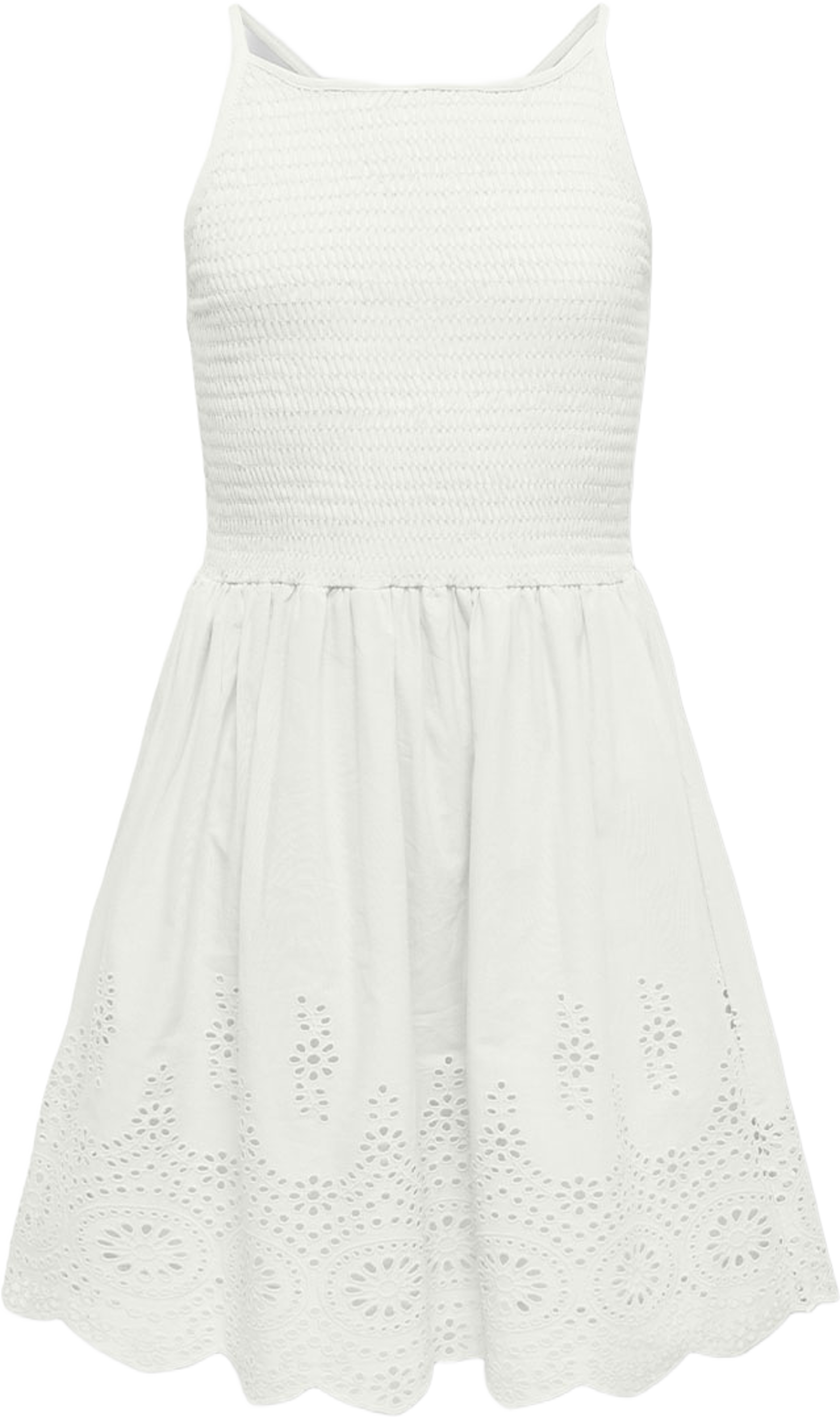 Bondi Strap Dress, från Only, i färgen Cloud Dancer. Klicka för att öppna bilden i stort format