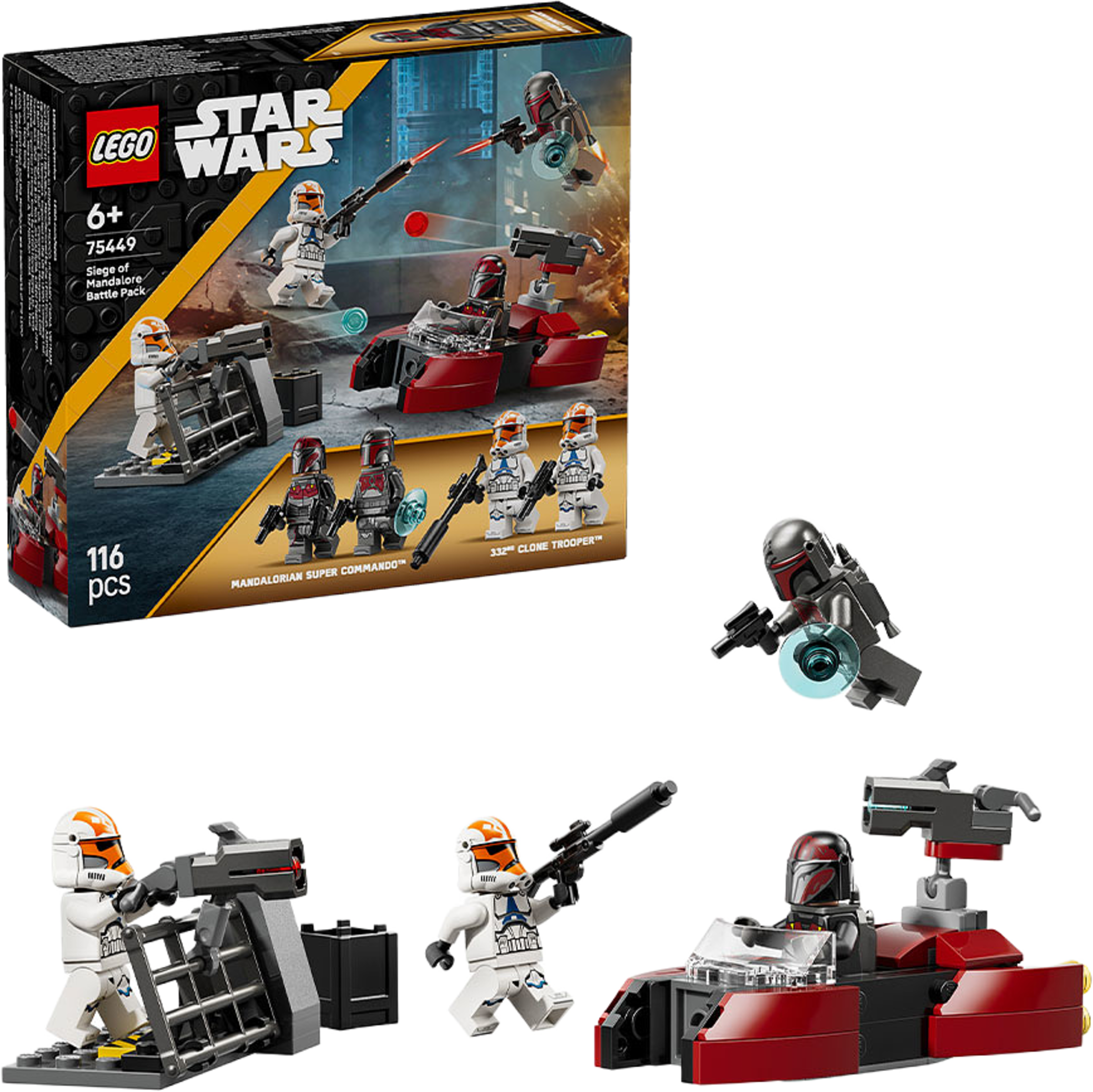 Siege of Mandalore Battle Pack, från LEGO. Klicka för att öppna bilden i stort format