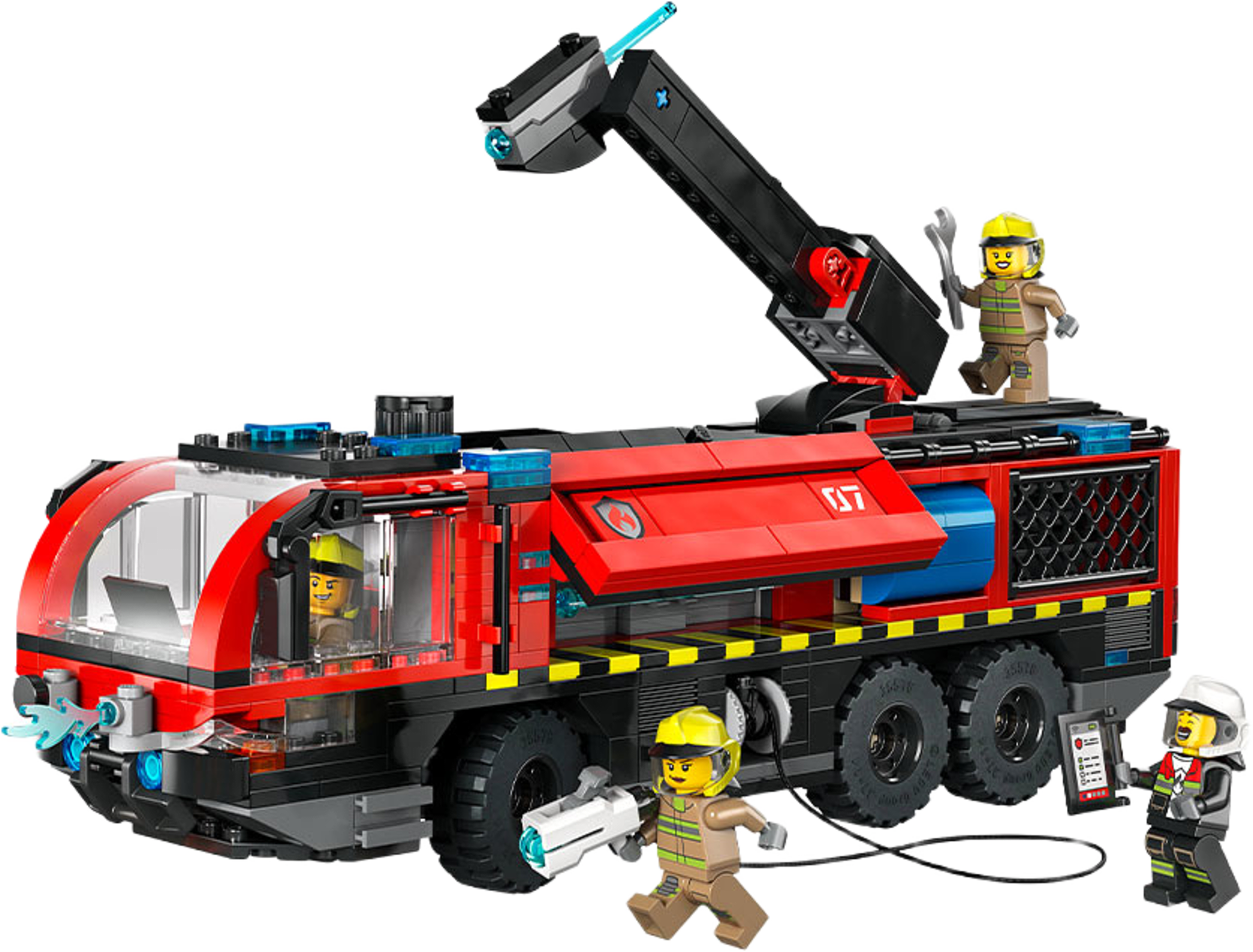 Flygplatsbrandbil, från LEGO. Klicka för att öppna bilden i stort format