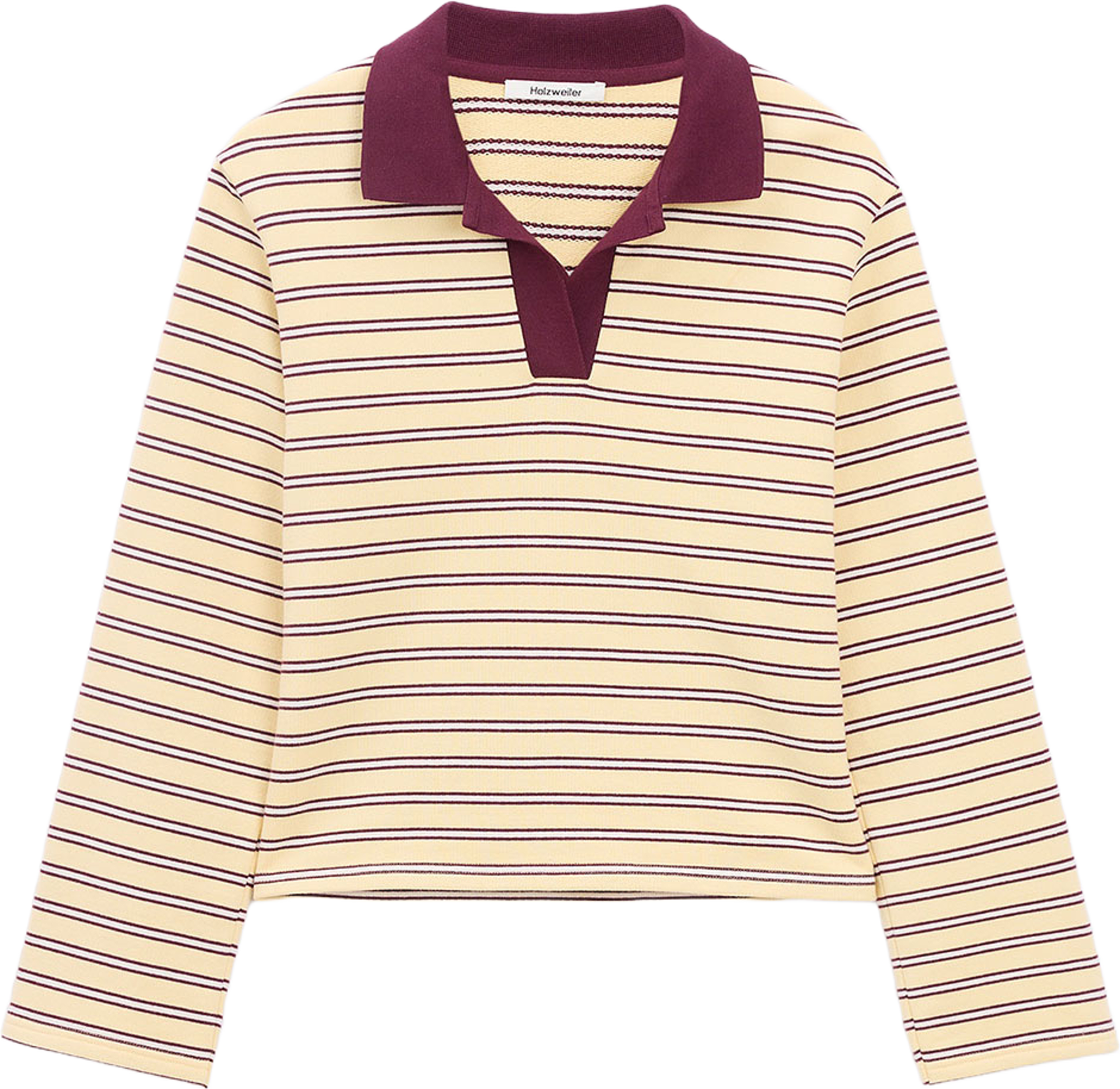 Elena Polo, från Holzweiler, i färgen Lt. Yellow Stripe. Klicka för att öppna bilden i stort format