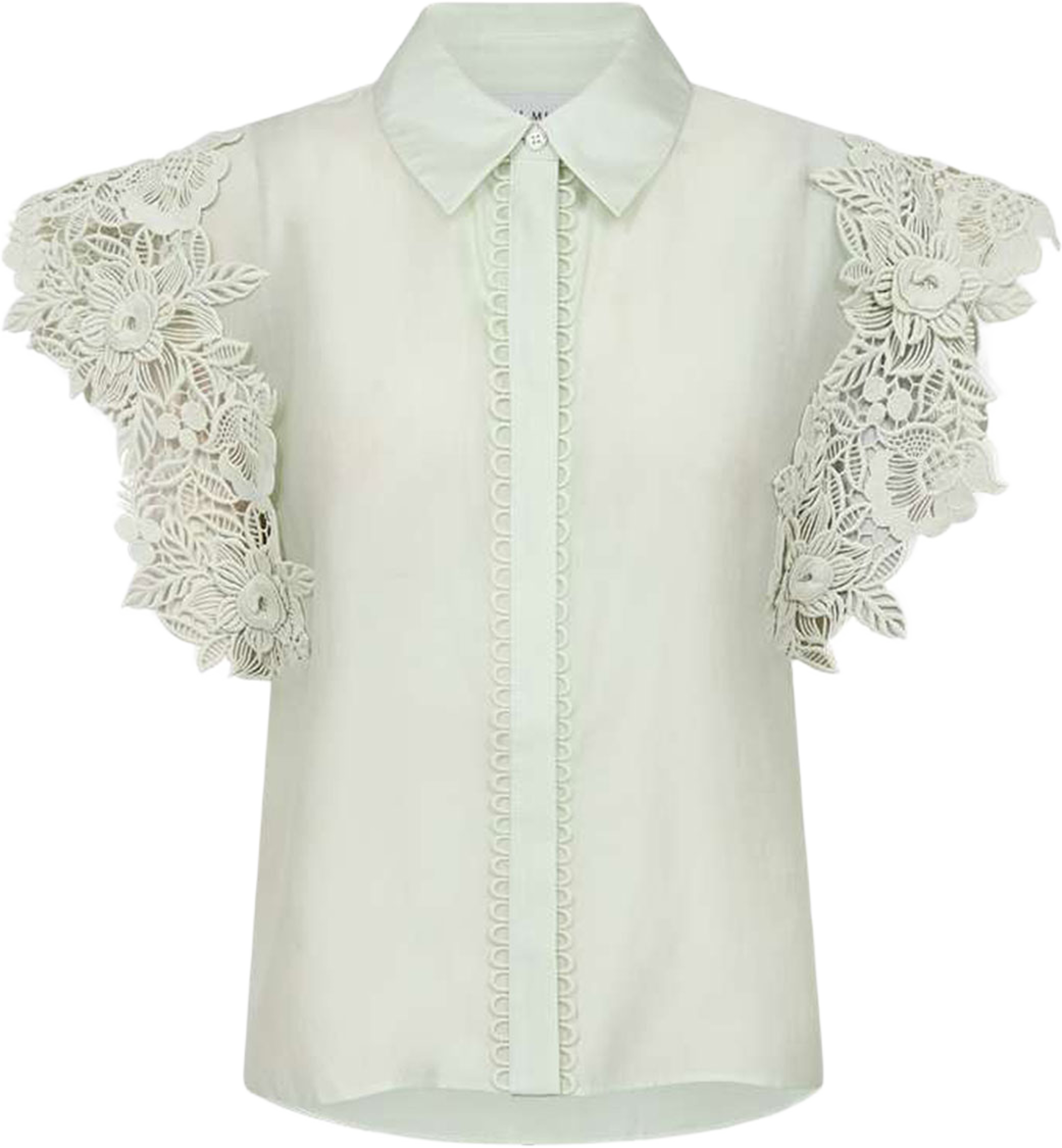 CMMOLLY-SHIRT, från CPH Muse, i färgen Green Tint. Klicka för att öppna bilden i stort format