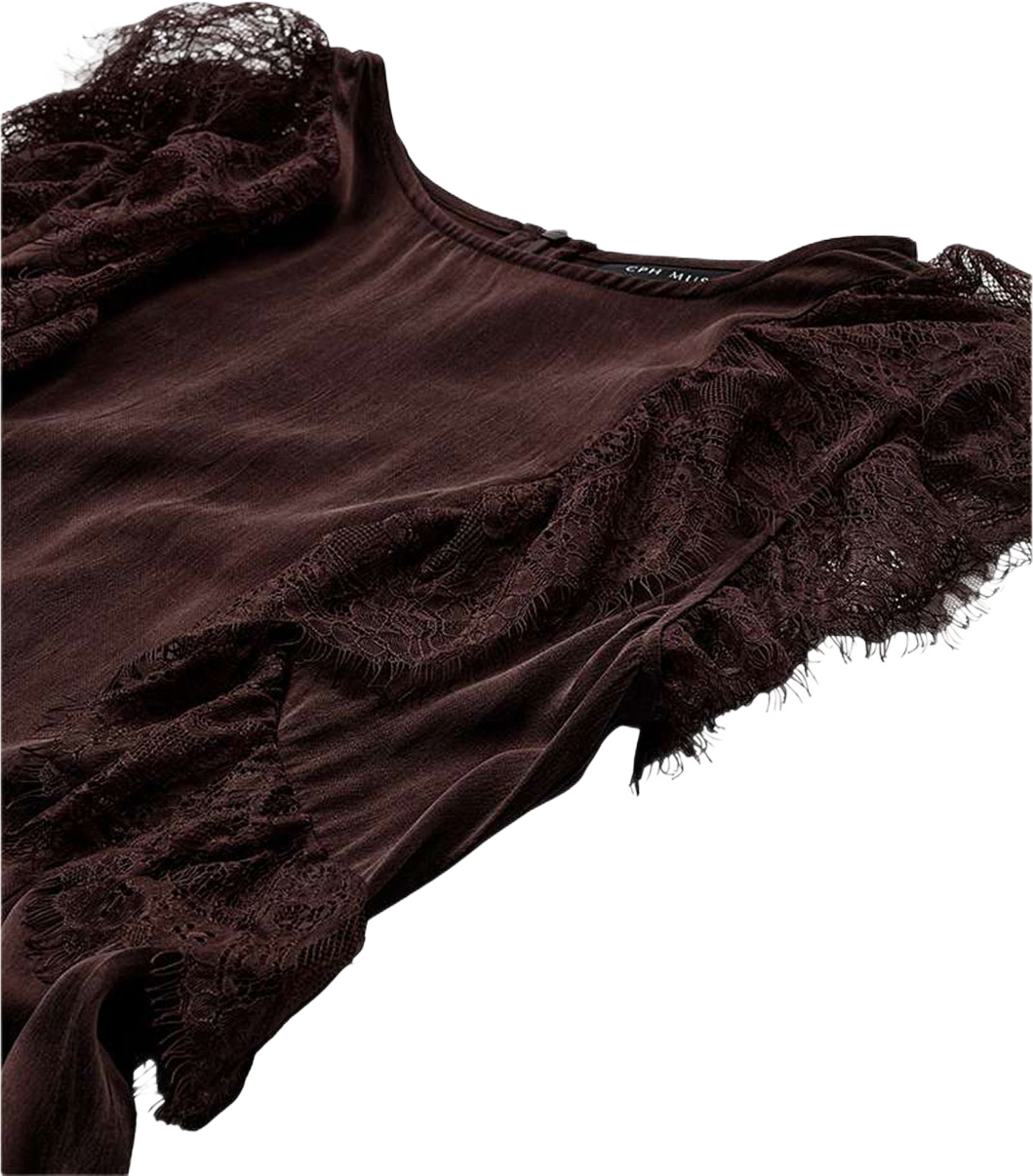 CMMARTA-DRESS, från Copenhagen Muse, i färgen Mulch. Klicka för att öppna bilden i stort format