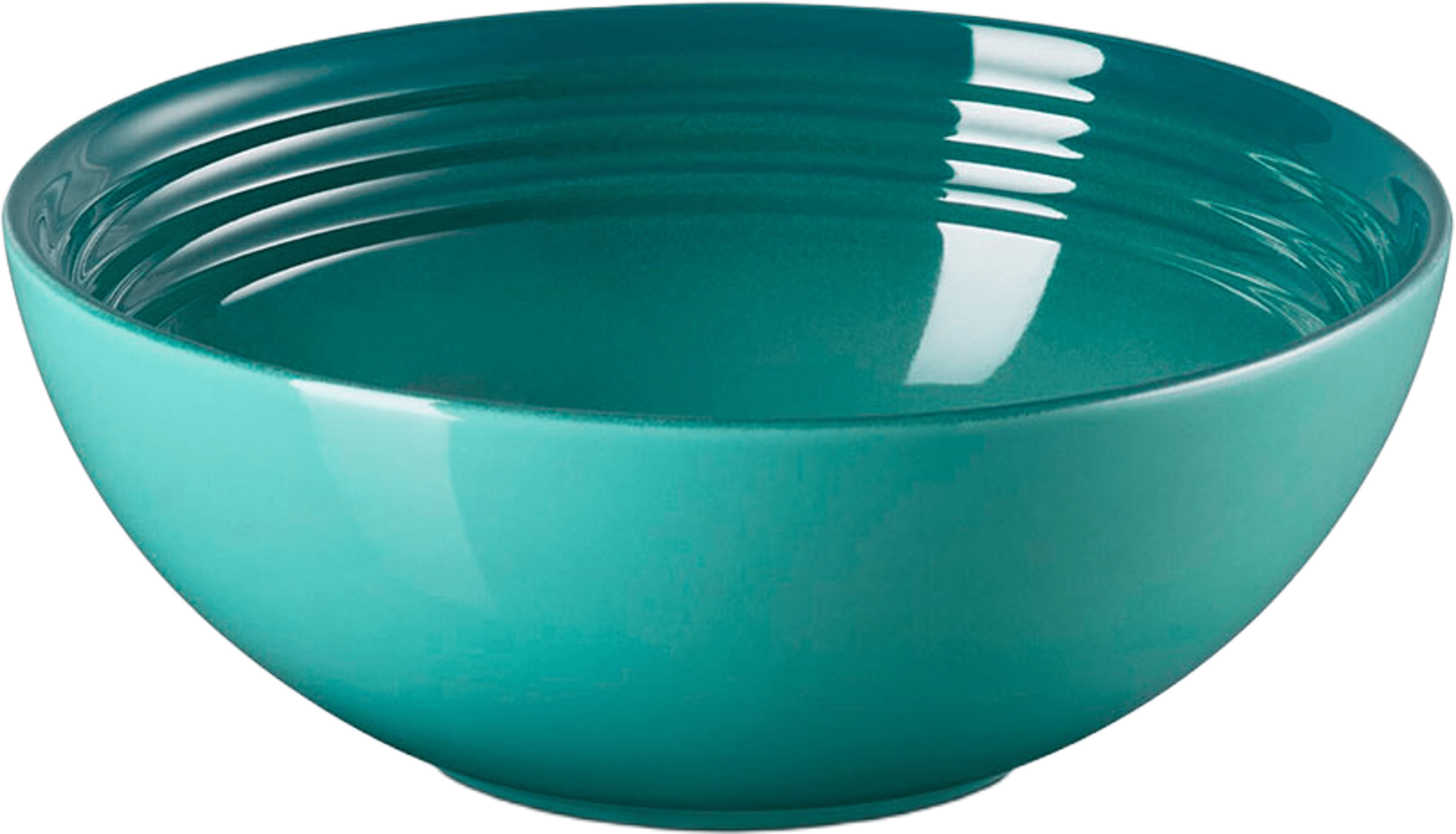 Signature stengods djup tallrik 16cm Bleu Riviera, från Le Creuset, i färgen Bleu Riviera. Klicka för att öppna bilden i stort format
