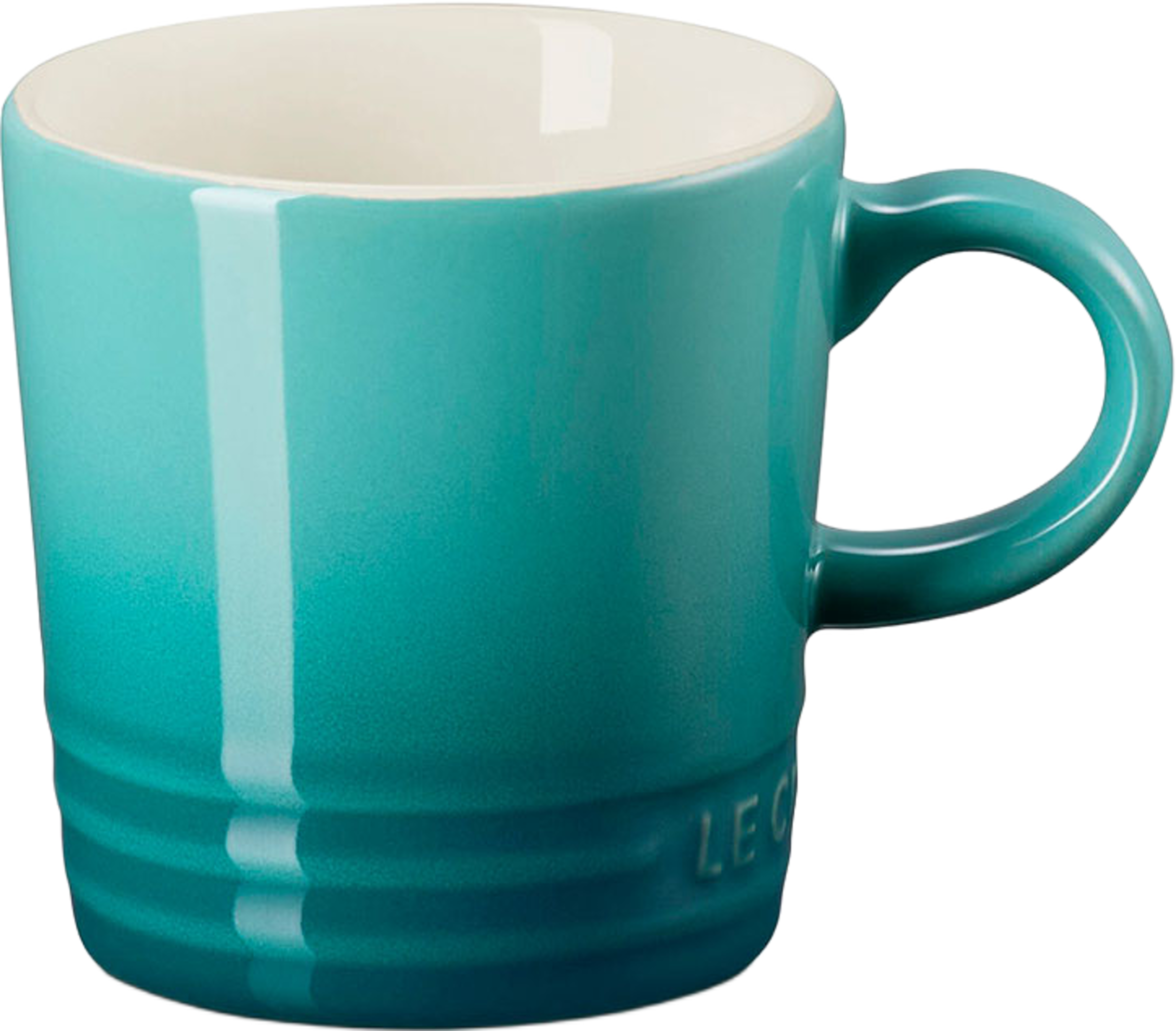 Signature stengods espressokopp 100ml Bleu Riviera, från Le Creuset, i färgen Bleu Riviera. Klicka för att öppna bilden i stort format