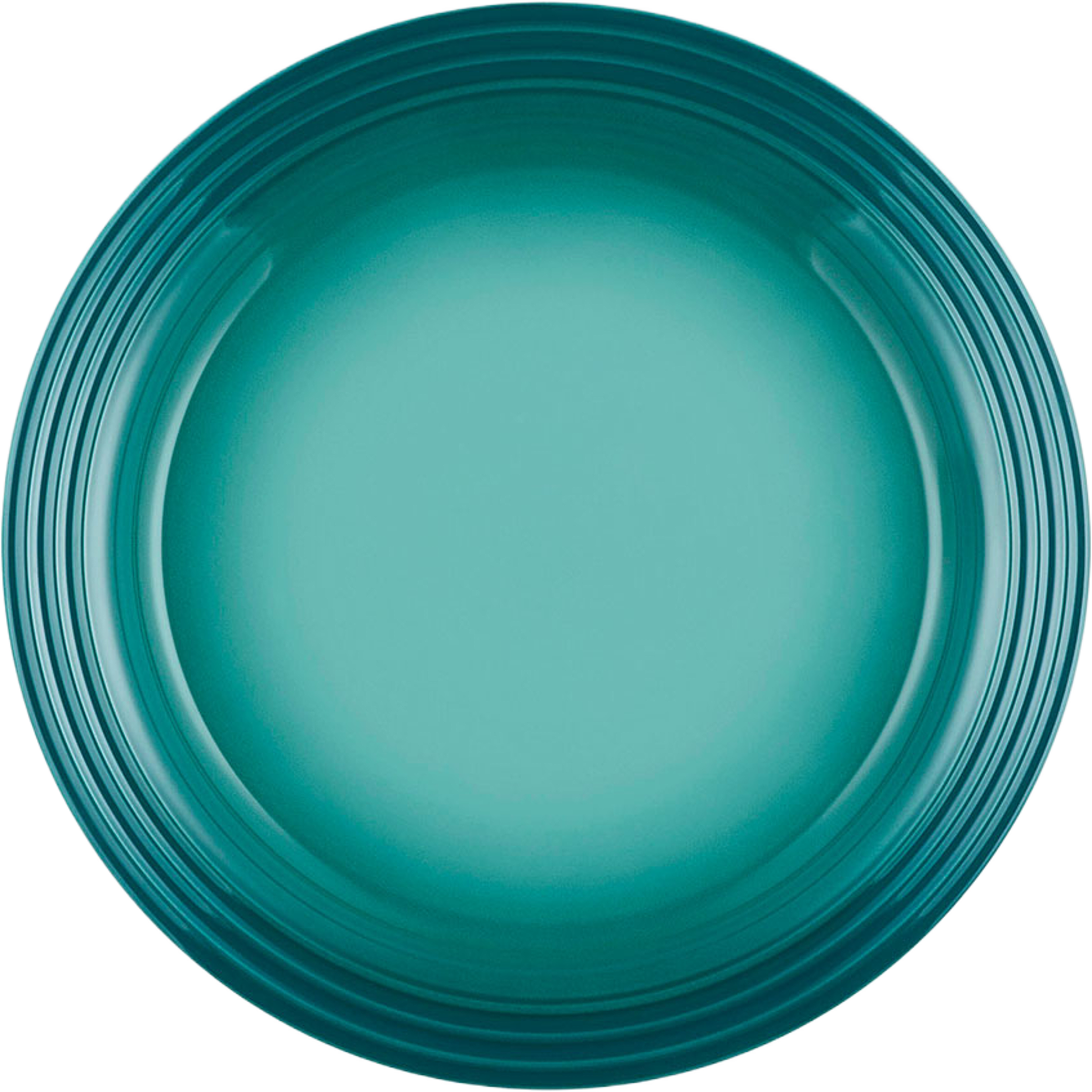 Signature stengods middagstallrik 27cm Bleu Riviera, från Le Creuset, i färgen Bleu Riviera. Klicka för att öppna bilden i stort format
