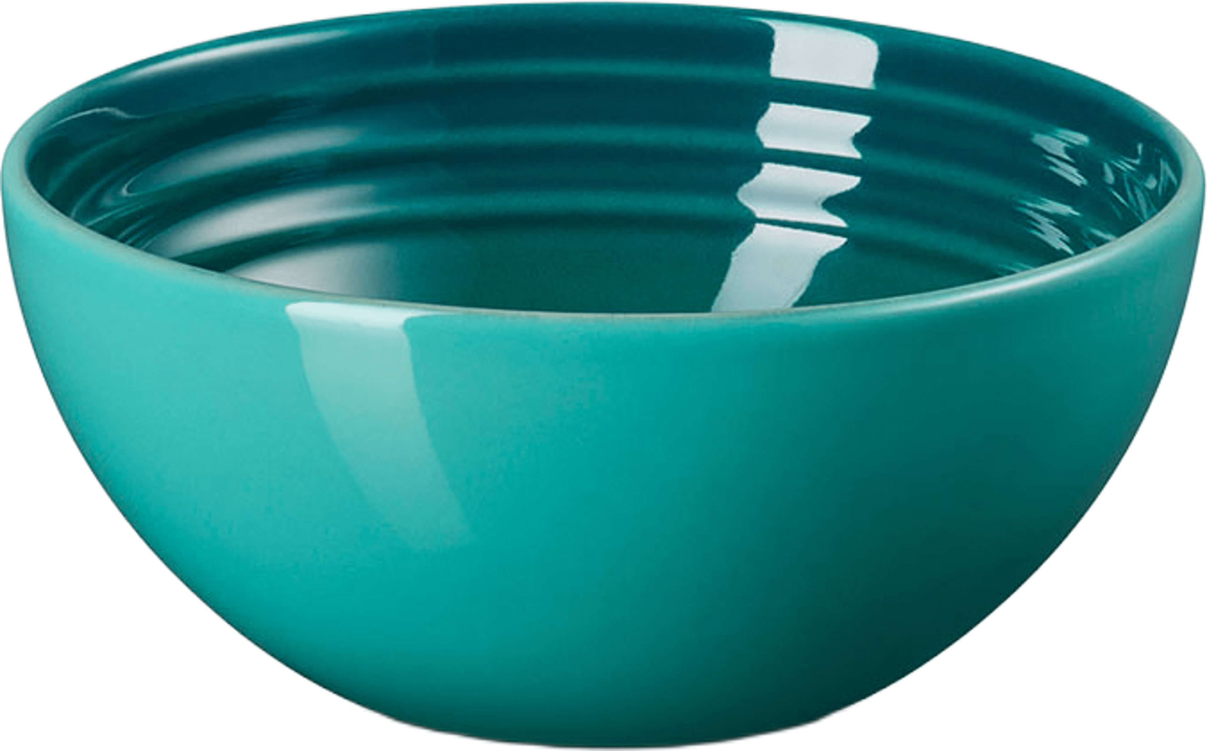 Signature stengods snackskål 12cm Bleu Riviera, från Le Creuset, i färgen Bleu Riviera. Klicka för att öppna bilden i stort format