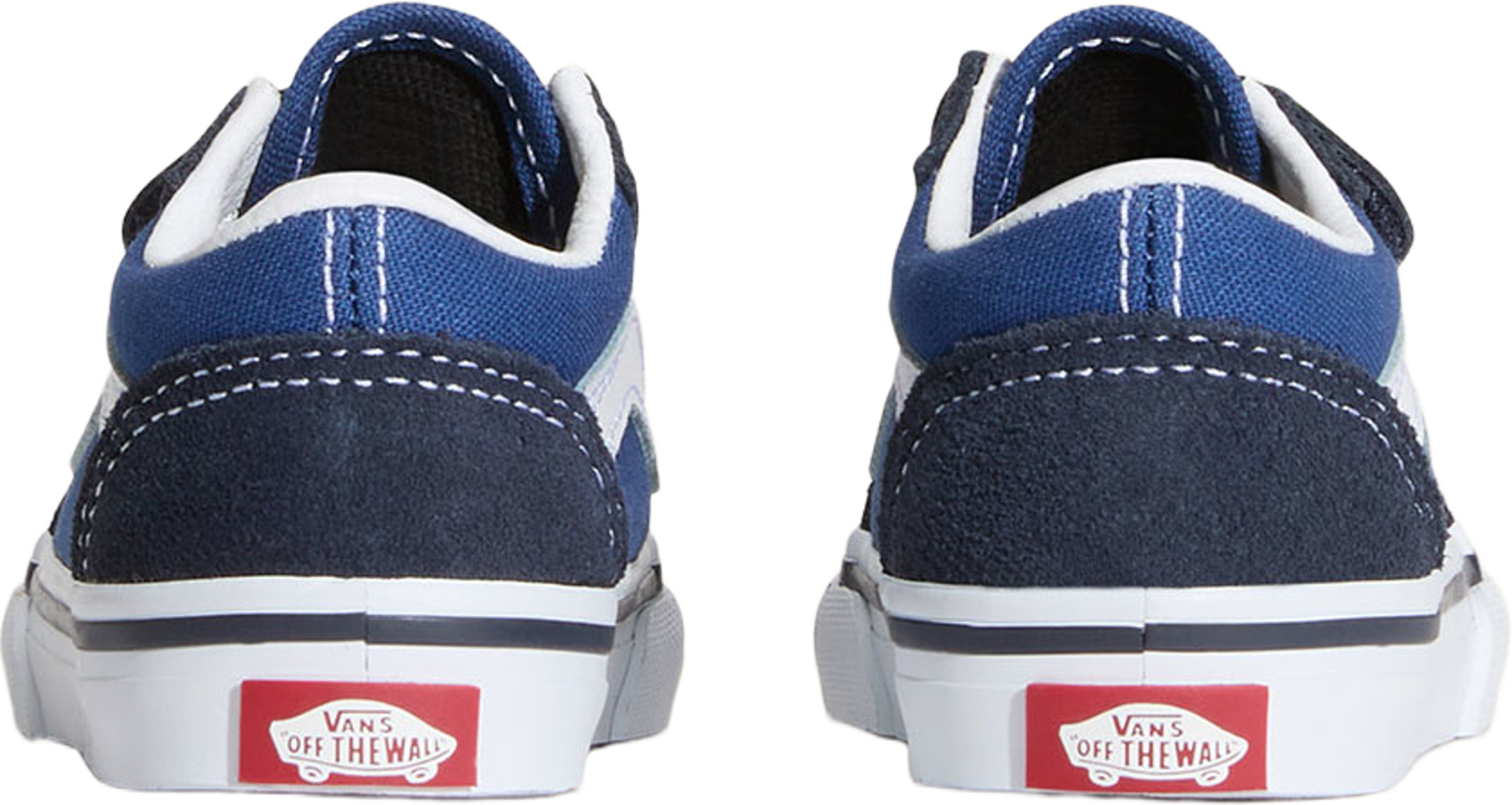 Old Skool V, från Vans, i färgen Navy/True White. Klicka för att öppna bilden i stort format