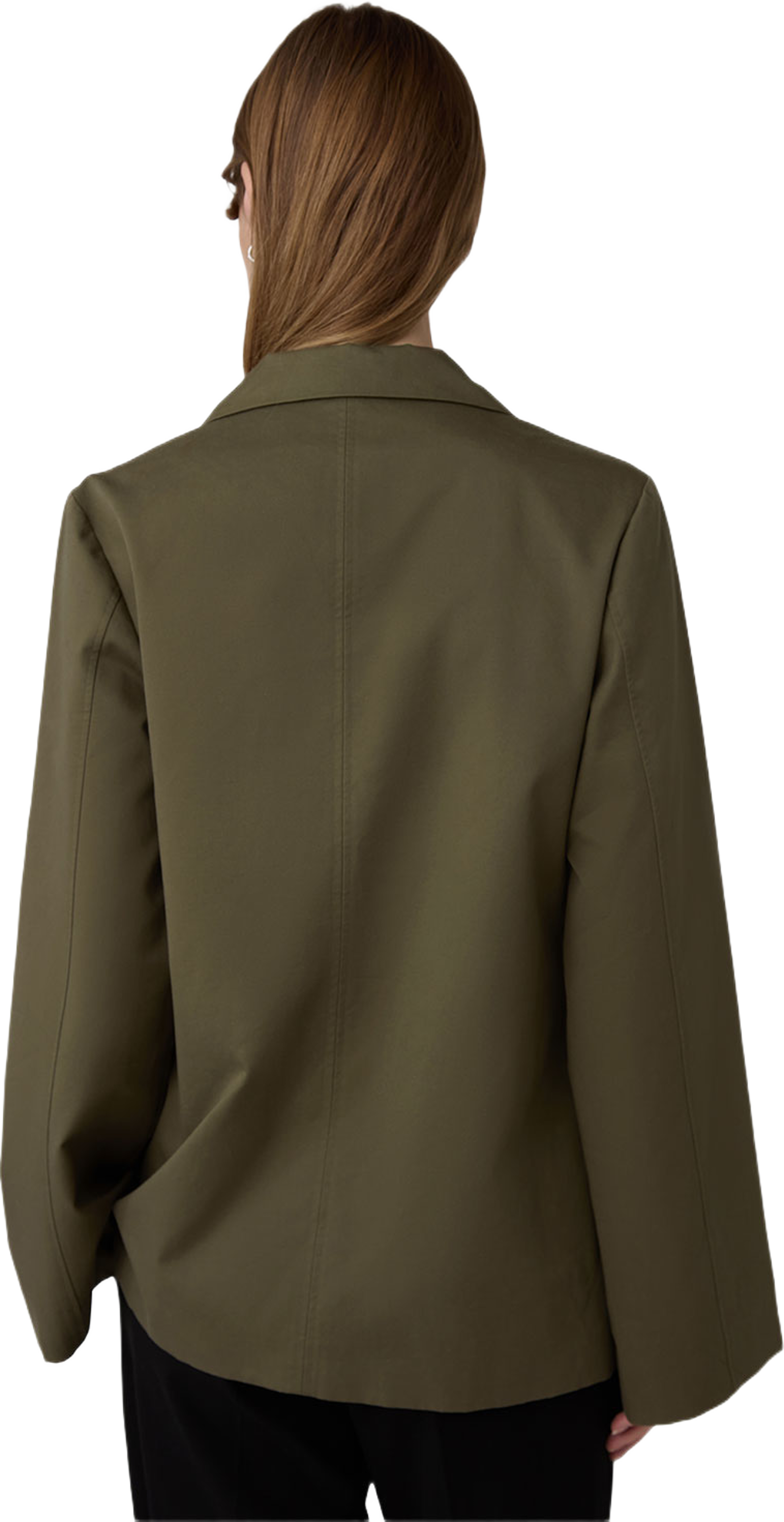 The Riley Cotton Army Jacket, från Marville Road, i färgen Green. Klicka för att öppna bilden i stort format