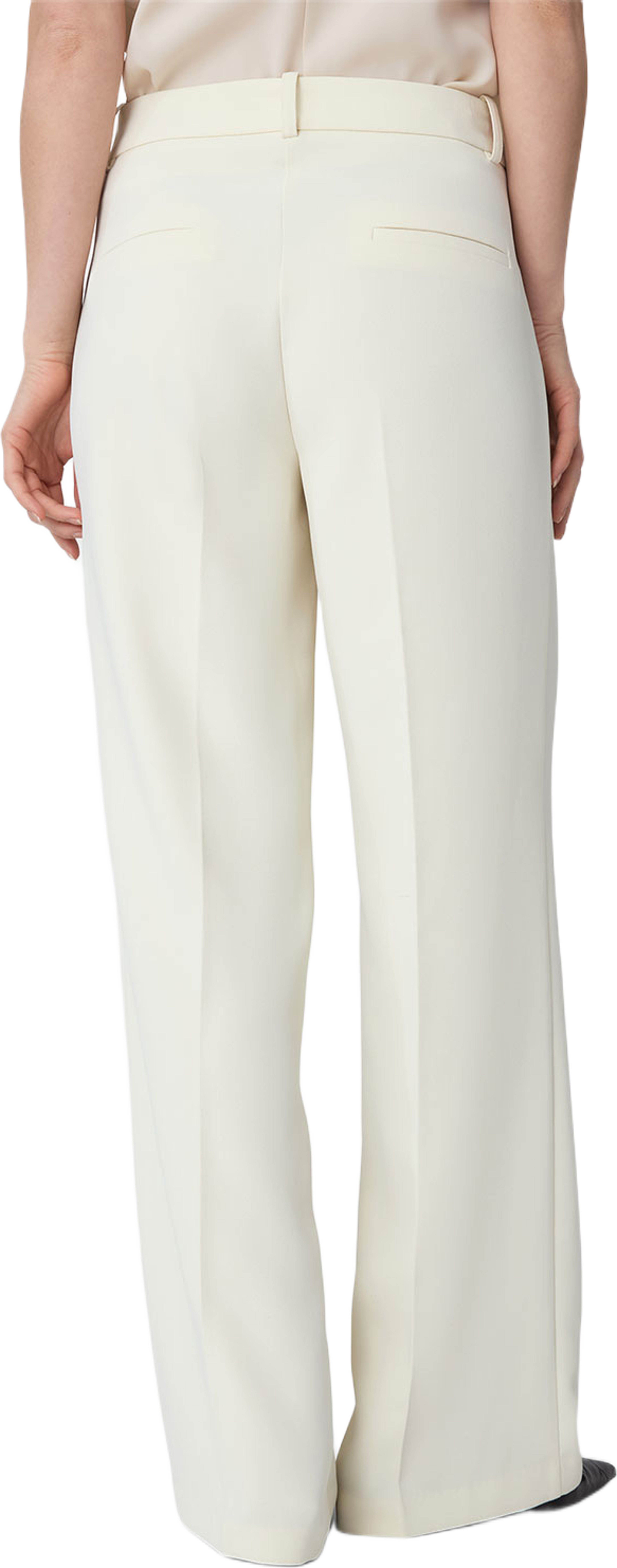 The Ingrid Crepe Trousers, från Marville Road, i färgen Creme. Klicka för att öppna bilden i stort format