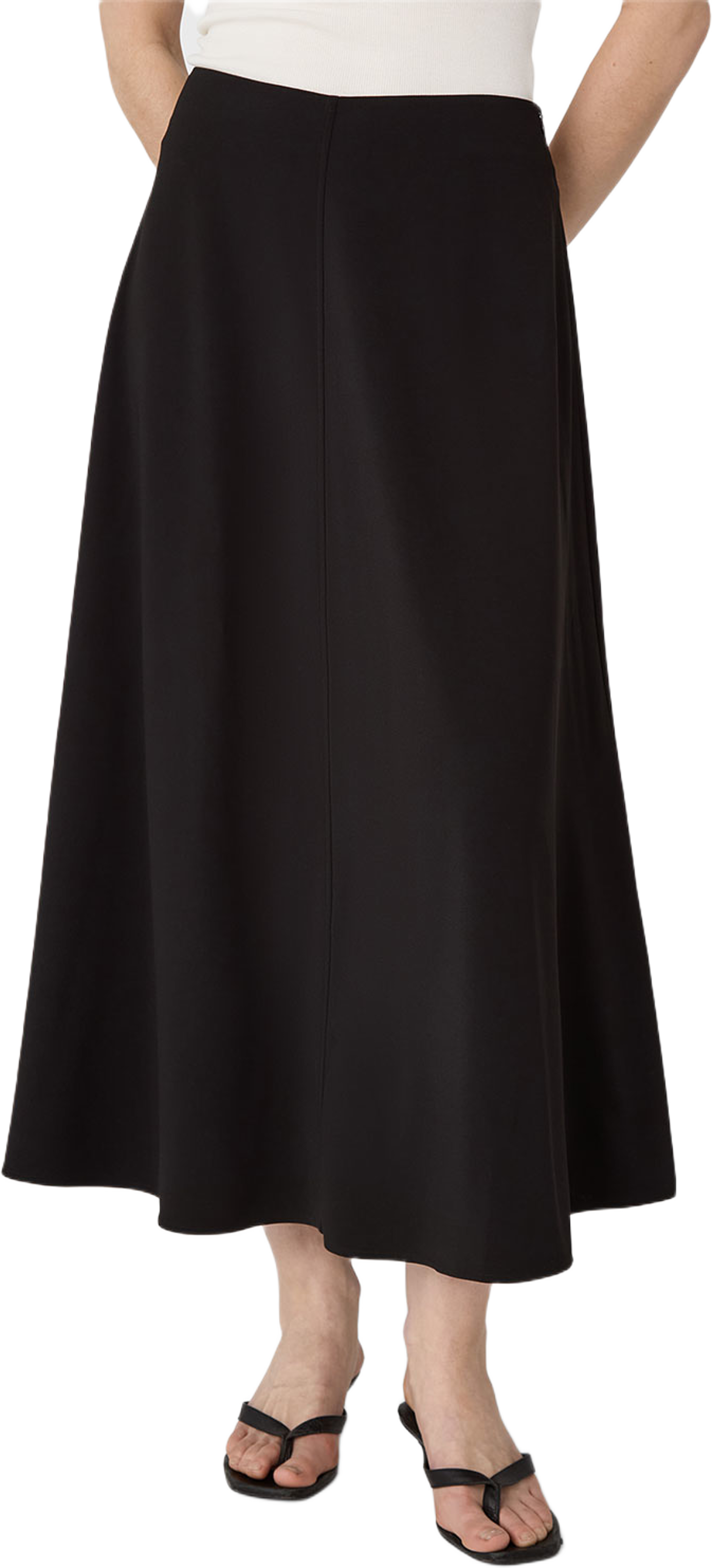 The Rhonda Crepe Skirt, från Marville Road, i färgen Black. Klicka för att öppna bilden i stort format