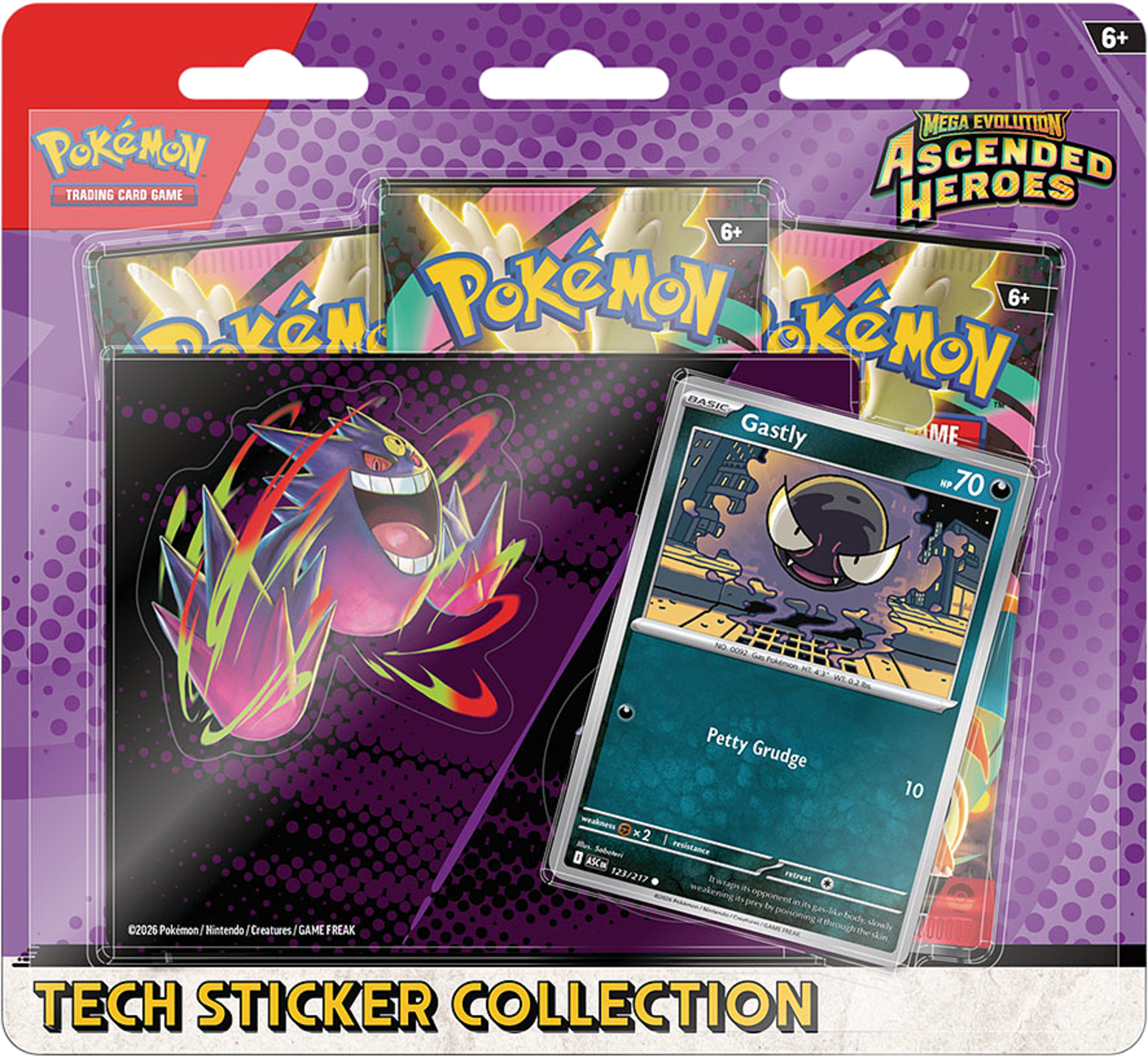 Tech Sticker Coll ME02.5, från POKEMON. Klicka för att öppna bilden i stort format