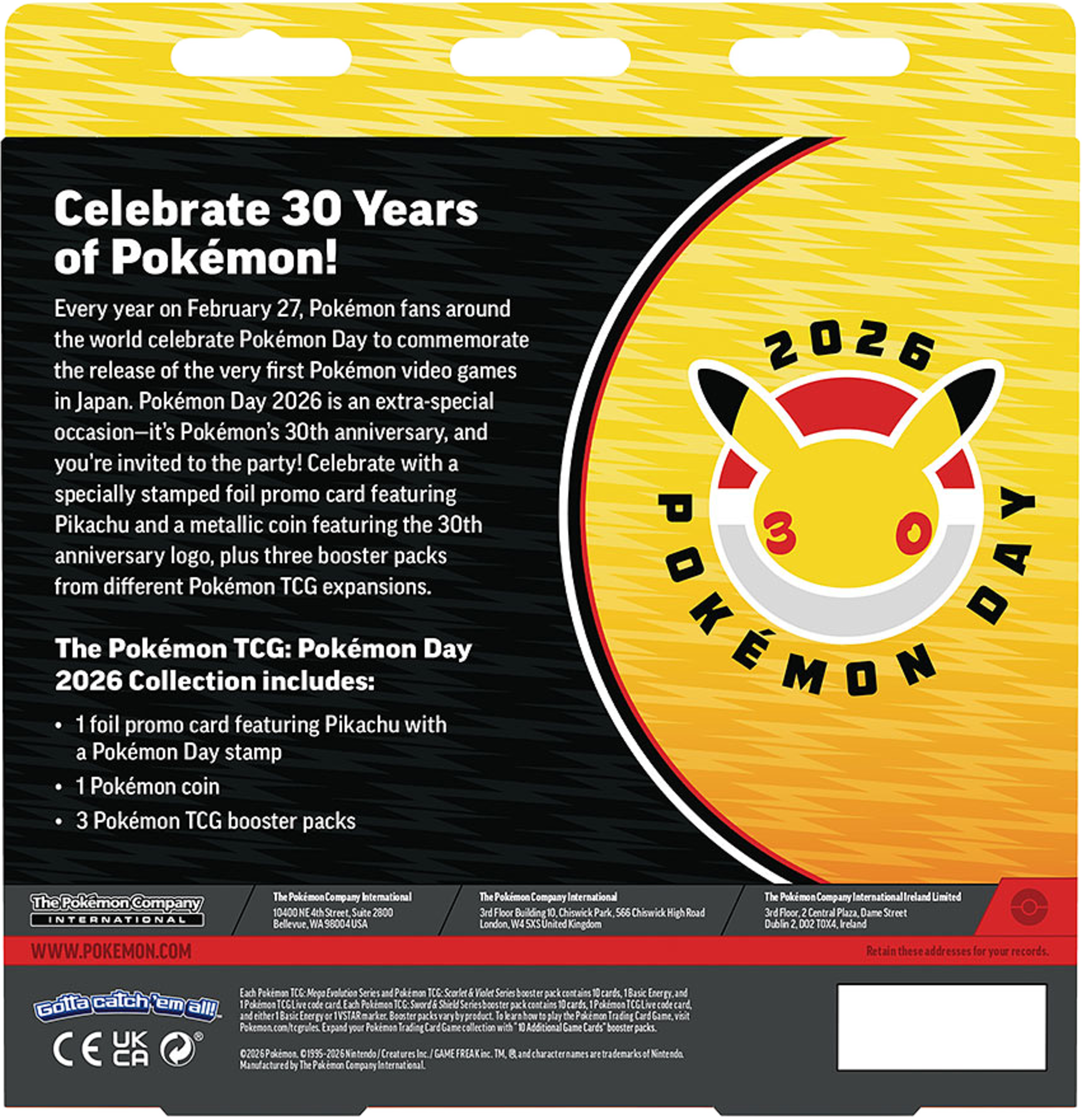 Pokemon Day SKU, från POKEMON. Klicka för att öppna bilden i stort format