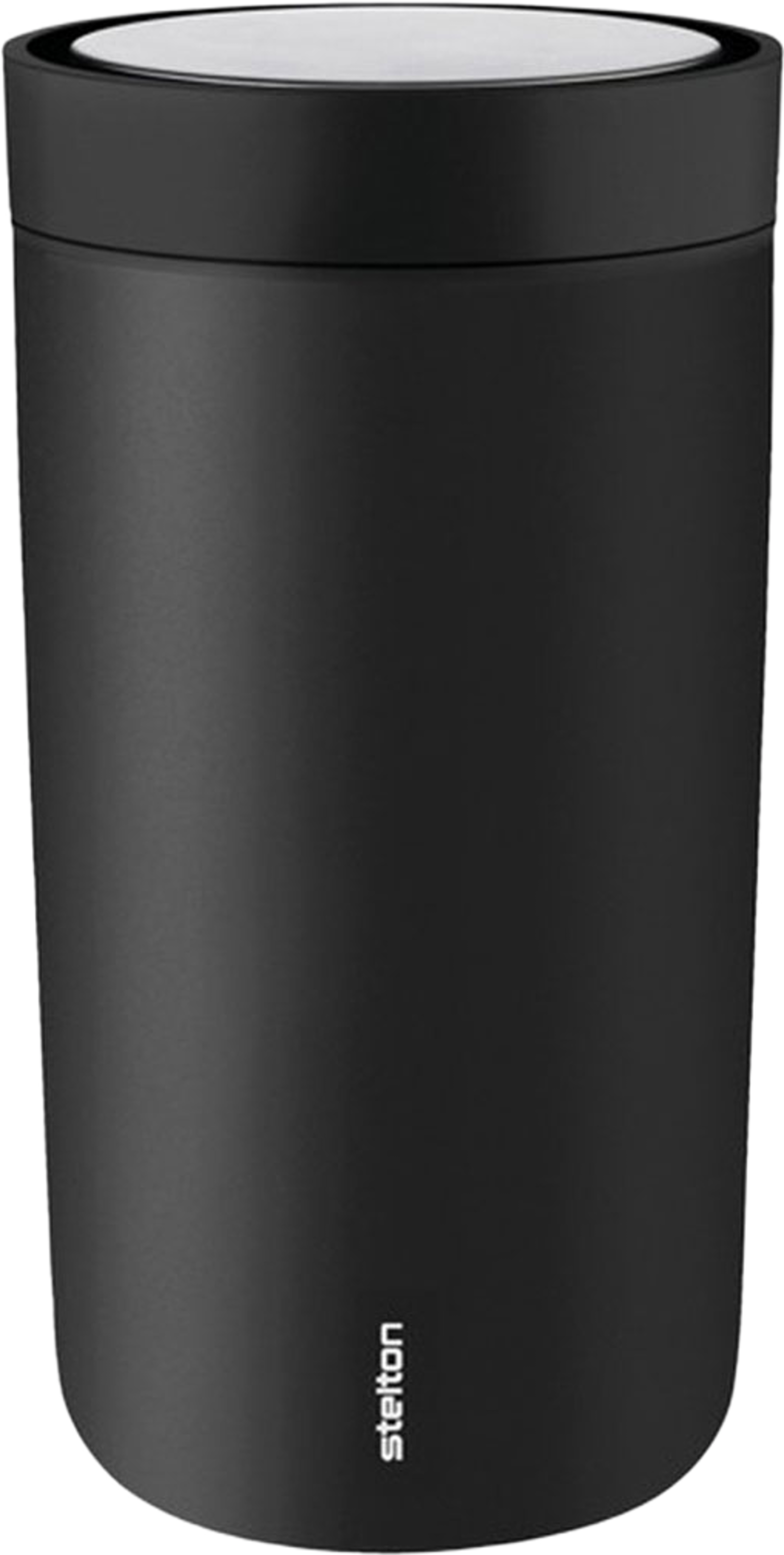 To Go Click termosmugg 0.2 l soft black, från Stelton, i färgen Soft Black. Klicka för att öppna bilden i stort format