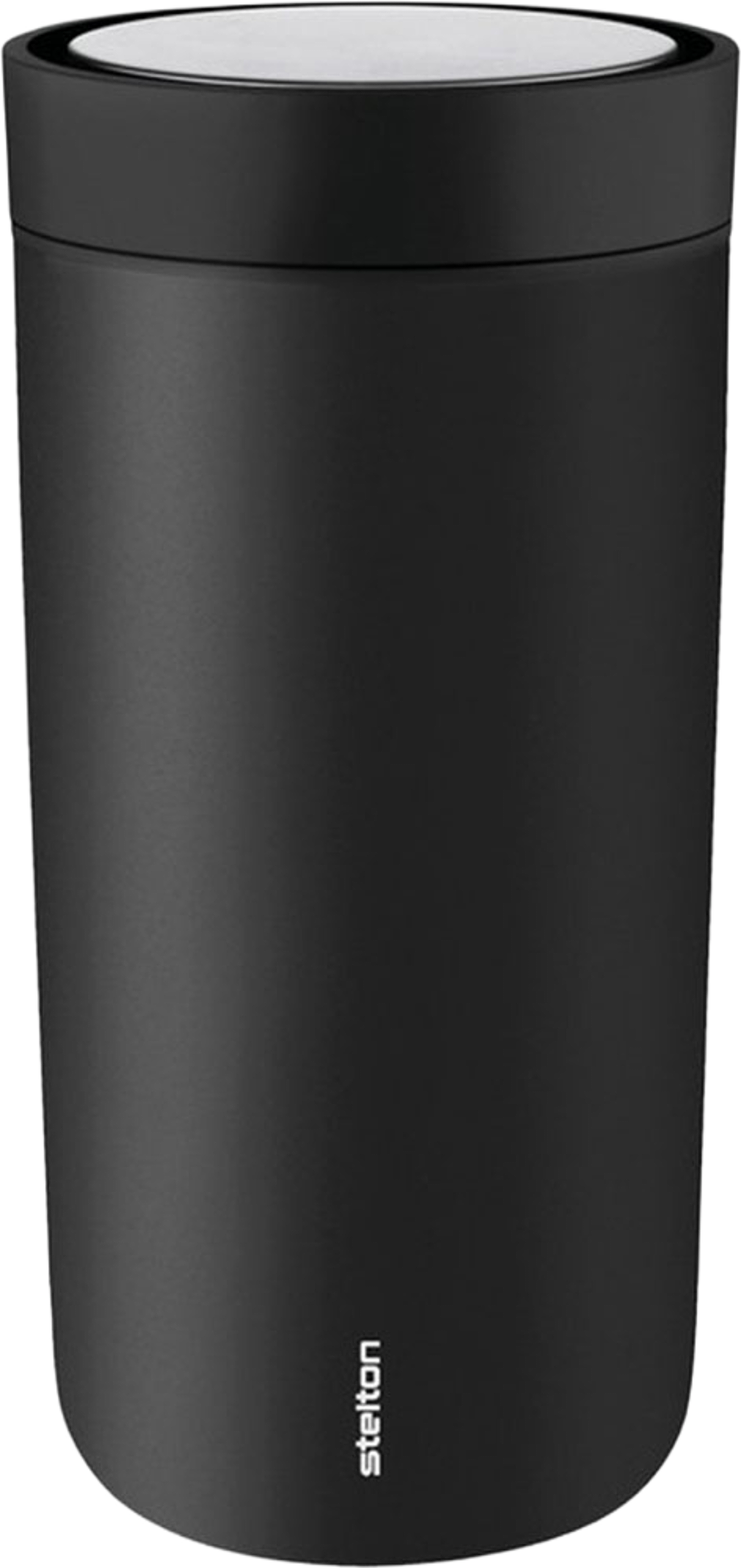To Go Click termosmugg 0.4 l soft black, från Stelton, i färgen Soft Black. Klicka för att öppna bilden i stort format