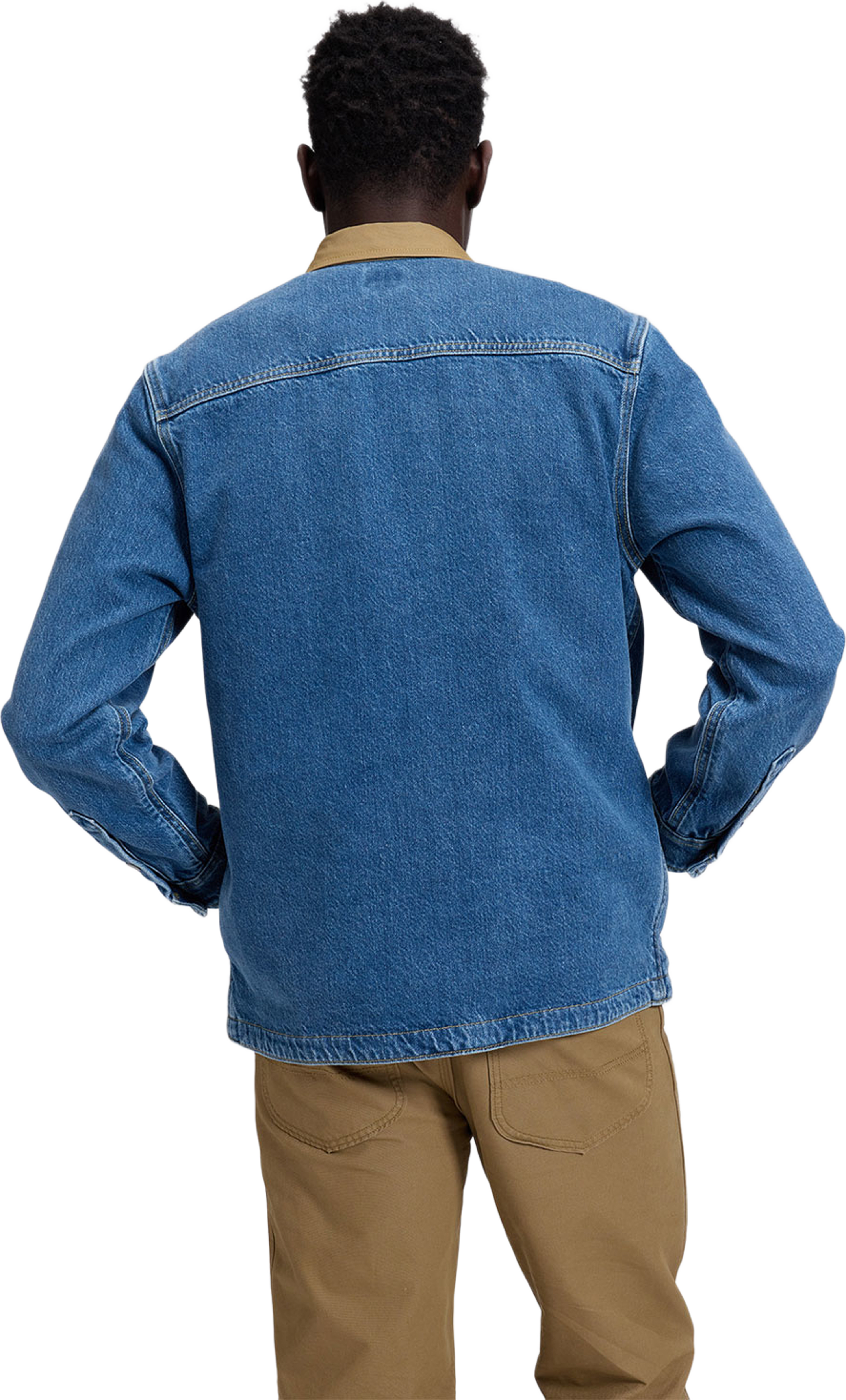 Workwear Overshirt, från Lee, i färgen Northern Sky. Klicka för att öppna bilden i stort format