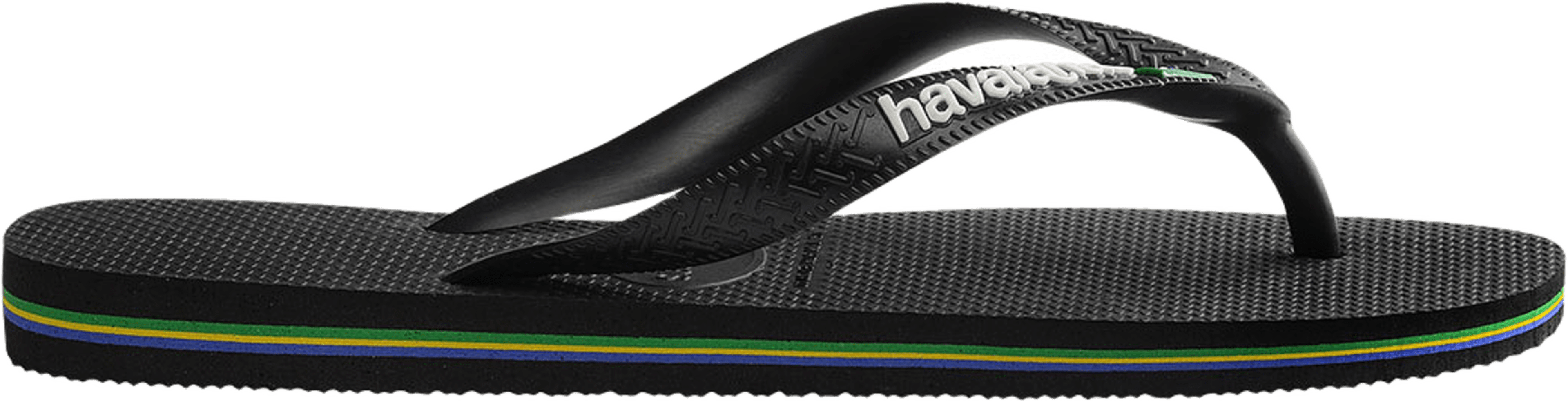 Hav. Brasil Logo, från Havaianas, i färgen Black/Black. Klicka för att öppna bilden i stort format