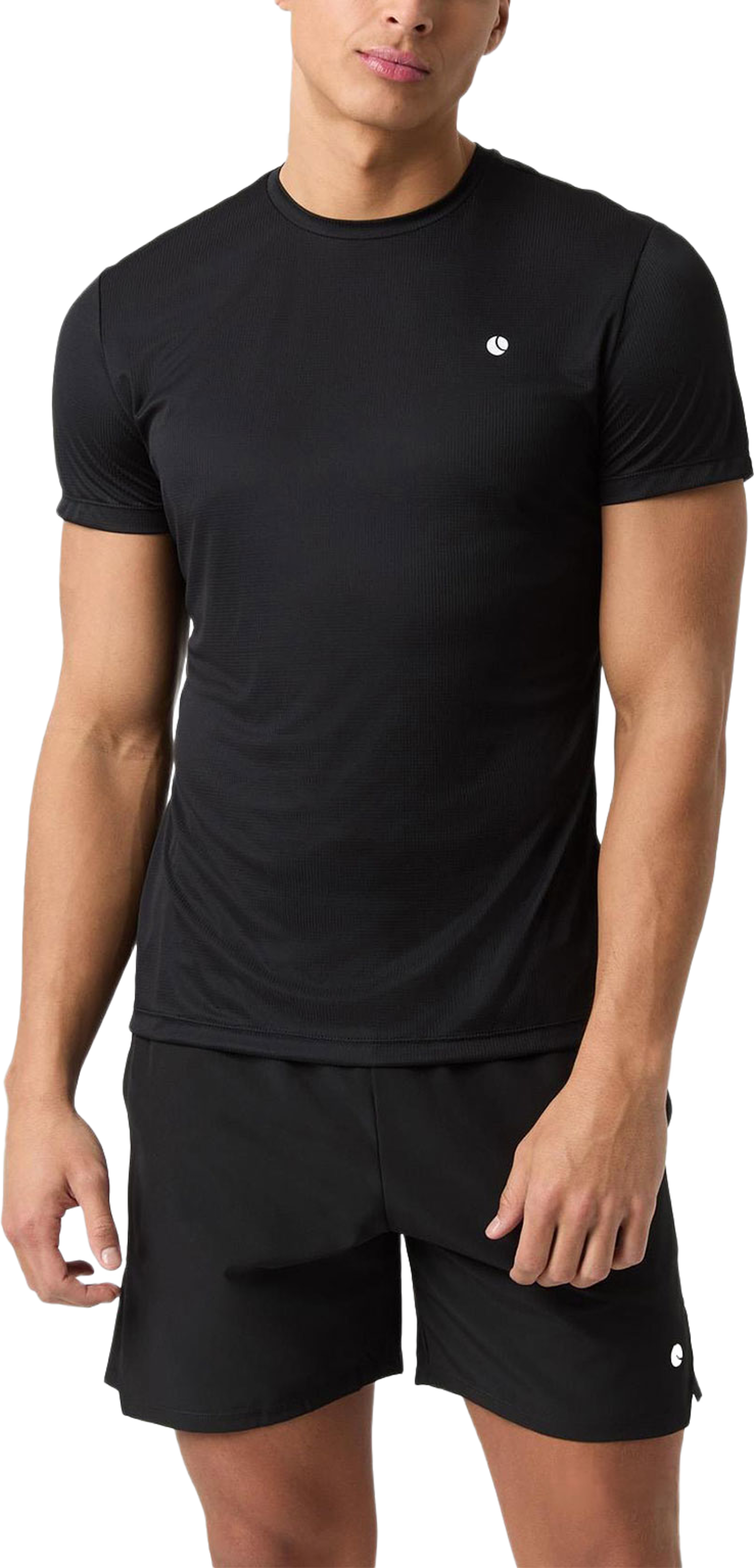 Ace Light T-Shirt, från Björn Borg Sport, i färgen Black Beauty. Klicka för att öppna bilden i stort format