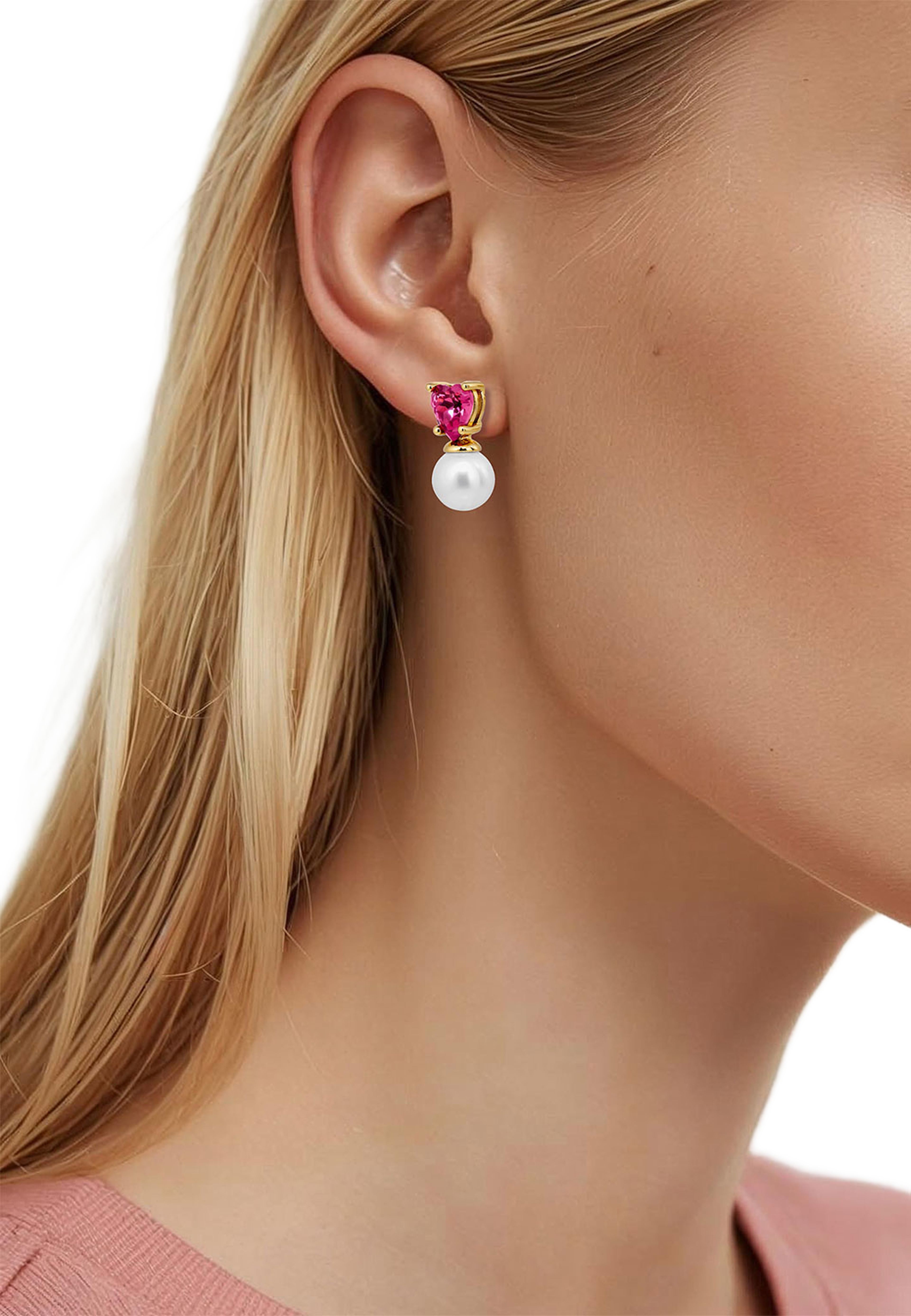 Emo SG Rose / White Pearl, från Dyrberg & Kern, i färgen Sg Rose. Klicka för att öppna bilden i stort format