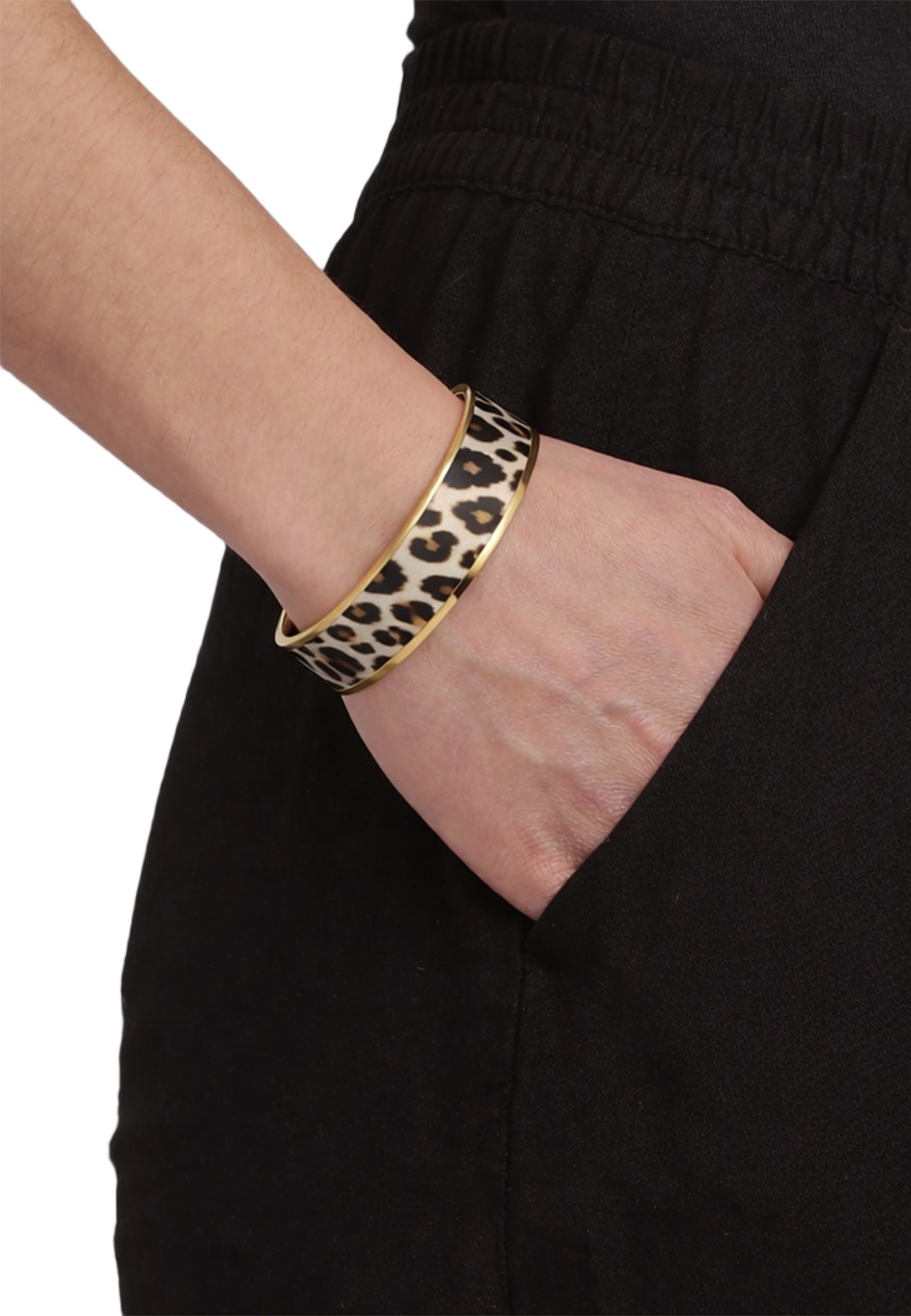 Cristea SG Leopard I, från Dyrberg & Kern, i färgen Sg Golden. Klicka för att öppna bilden i stort format