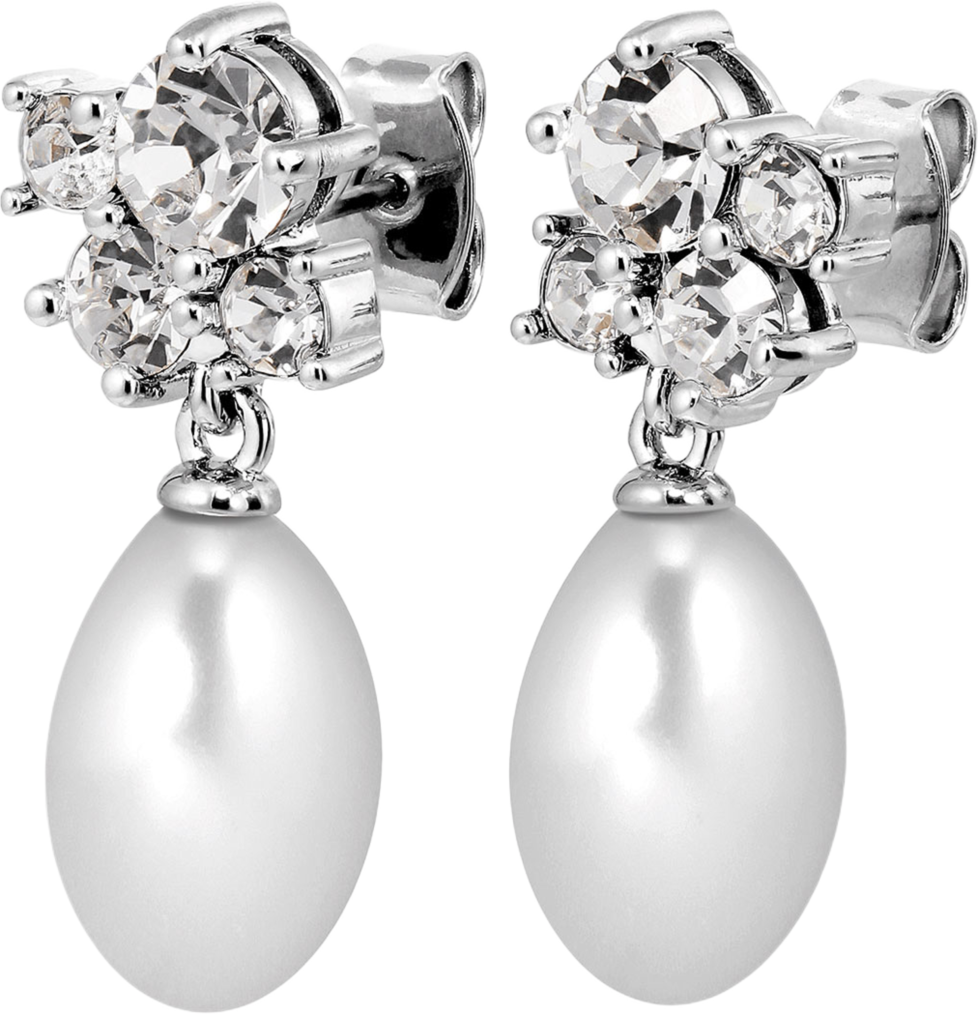 Petun SS Crystal / White Pearl, från Dyrberg & Kern, i färgen Ss Crystal. Klicka för att öppna bilden i stort format