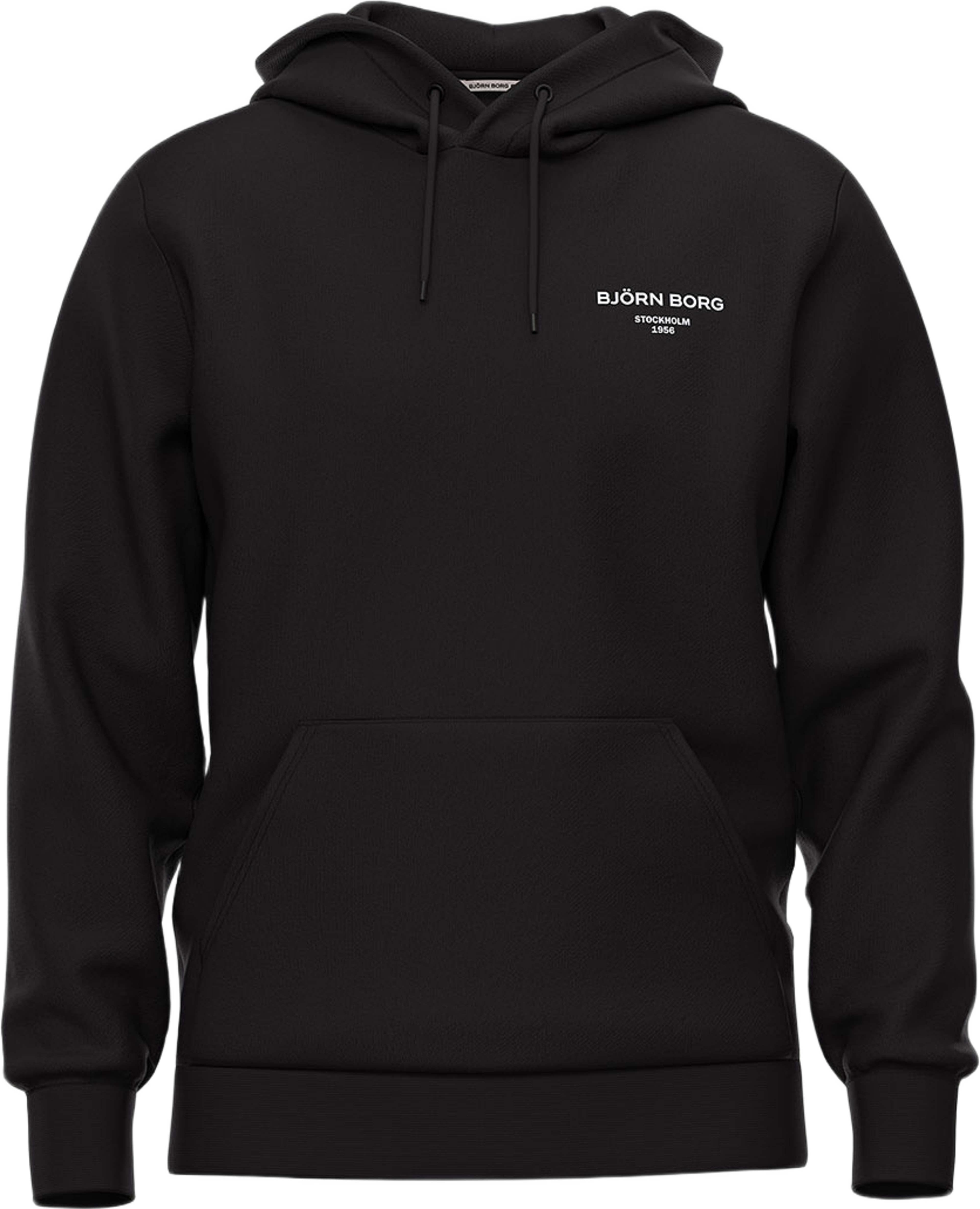 Borg Essential 1 Hoodie, från Björn Borg, i färgen Black Beauty. Klicka för att öppna bilden i stort format