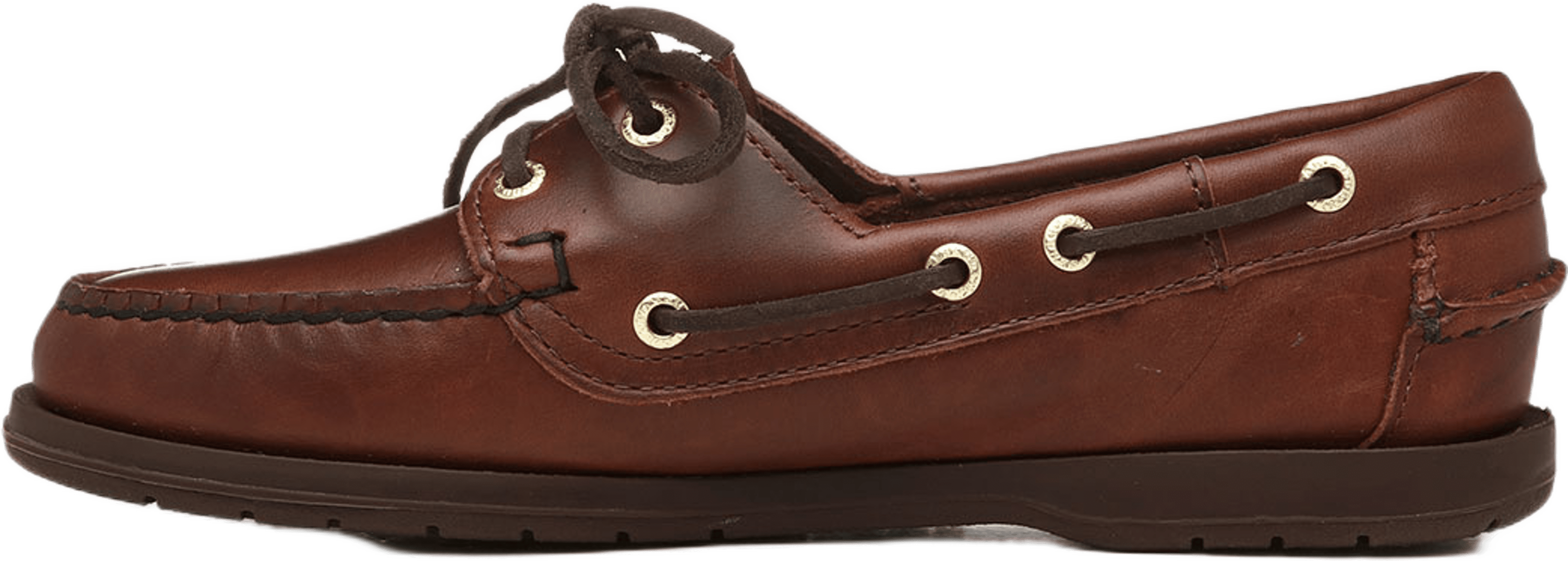 Victory Waxy, från Sebago, i färgen Brown Gum. Klicka för att öppna bilden i stort format