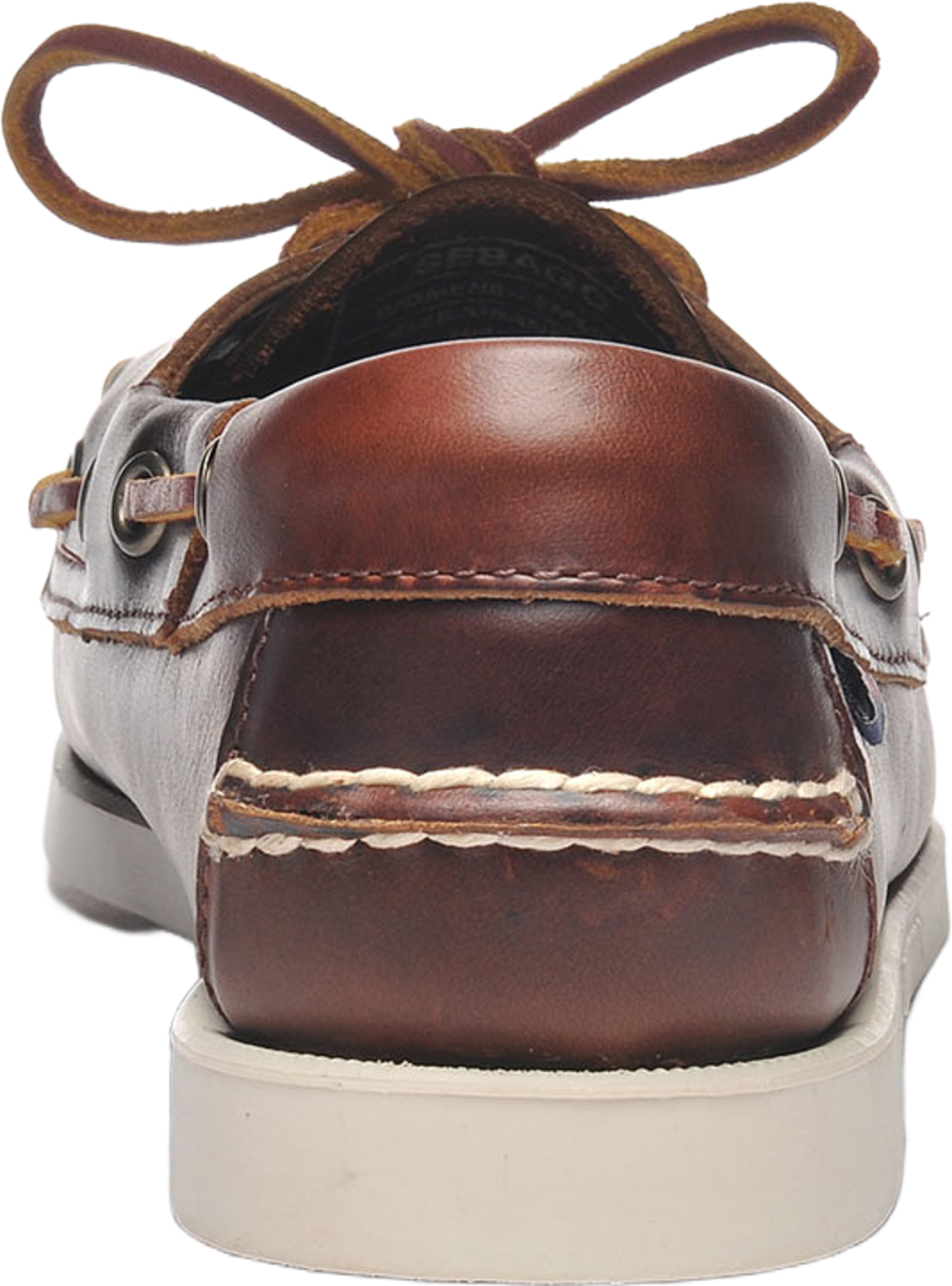 Docksides Portland Waxed, från Sebago, i färgen Brown. Klicka för att öppna bilden i stort format