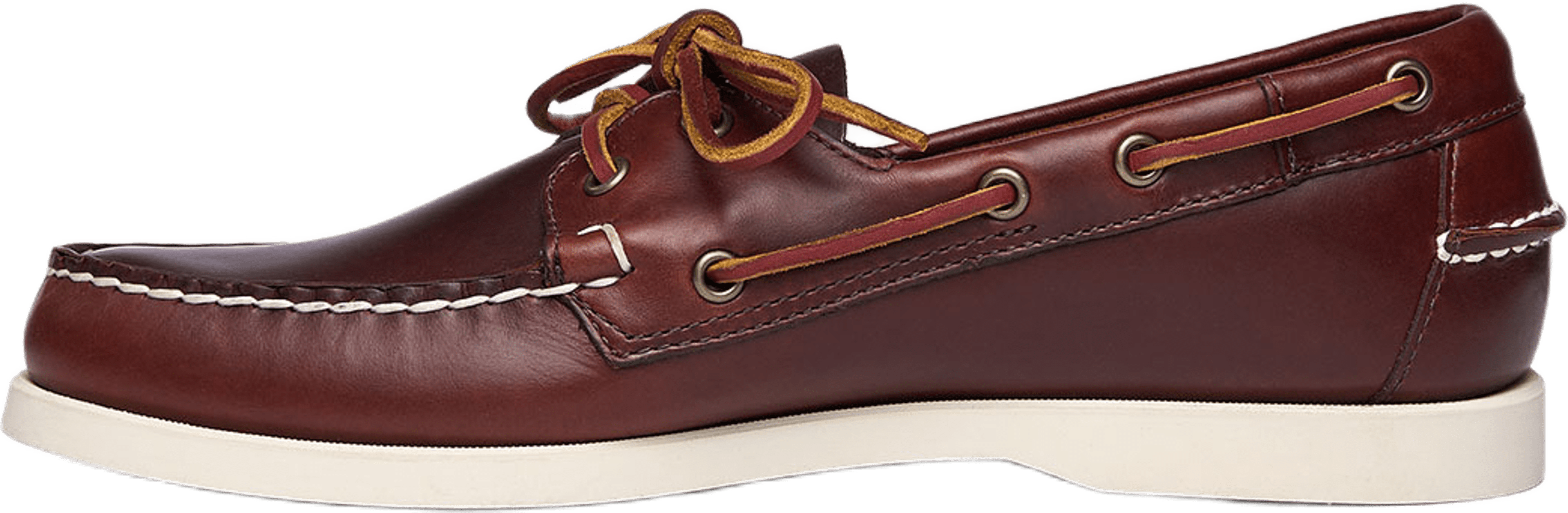 Docksides Porland Waxed, från Sebago, i färgen Brown. Klicka för att öppna bilden i stort format