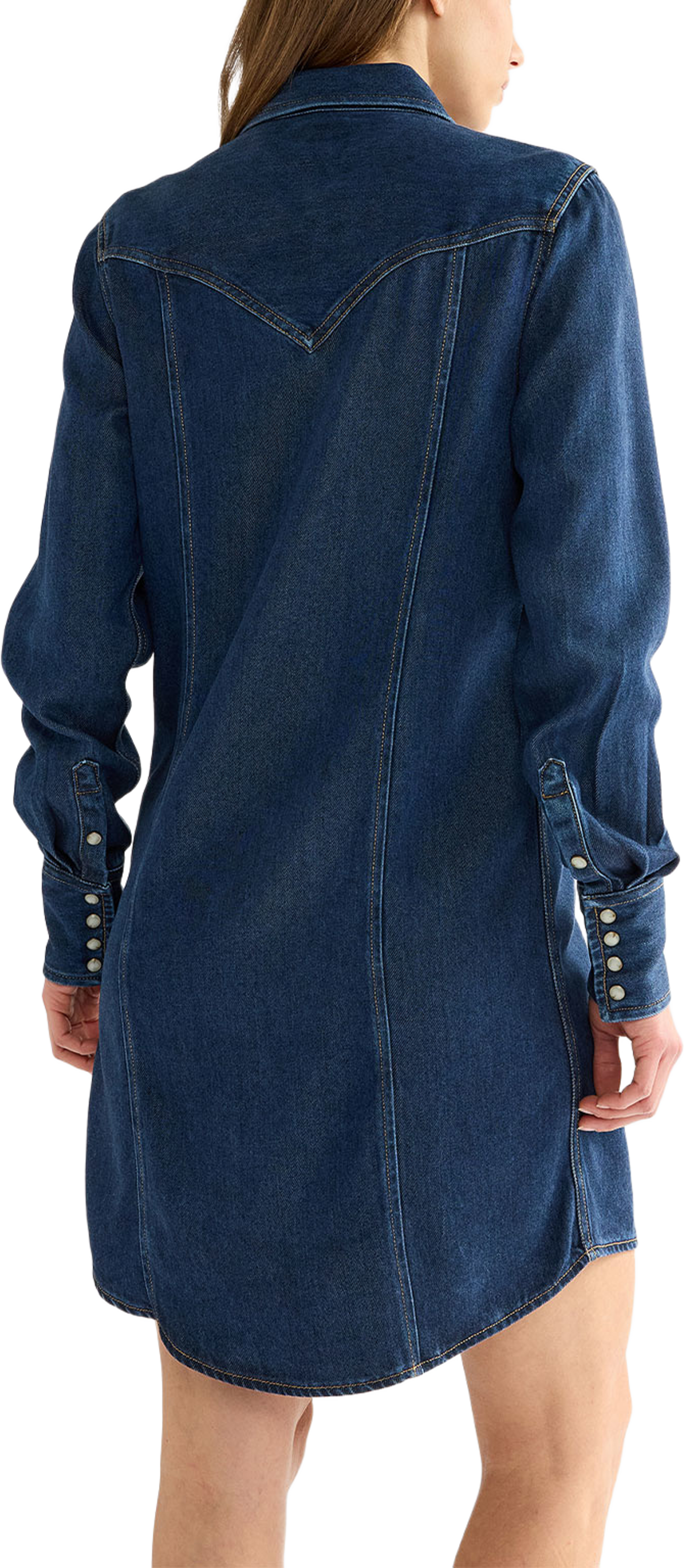 Denim Dress, från Wrangler, i färgen Dark Stone. Klicka för att öppna bilden i stort format