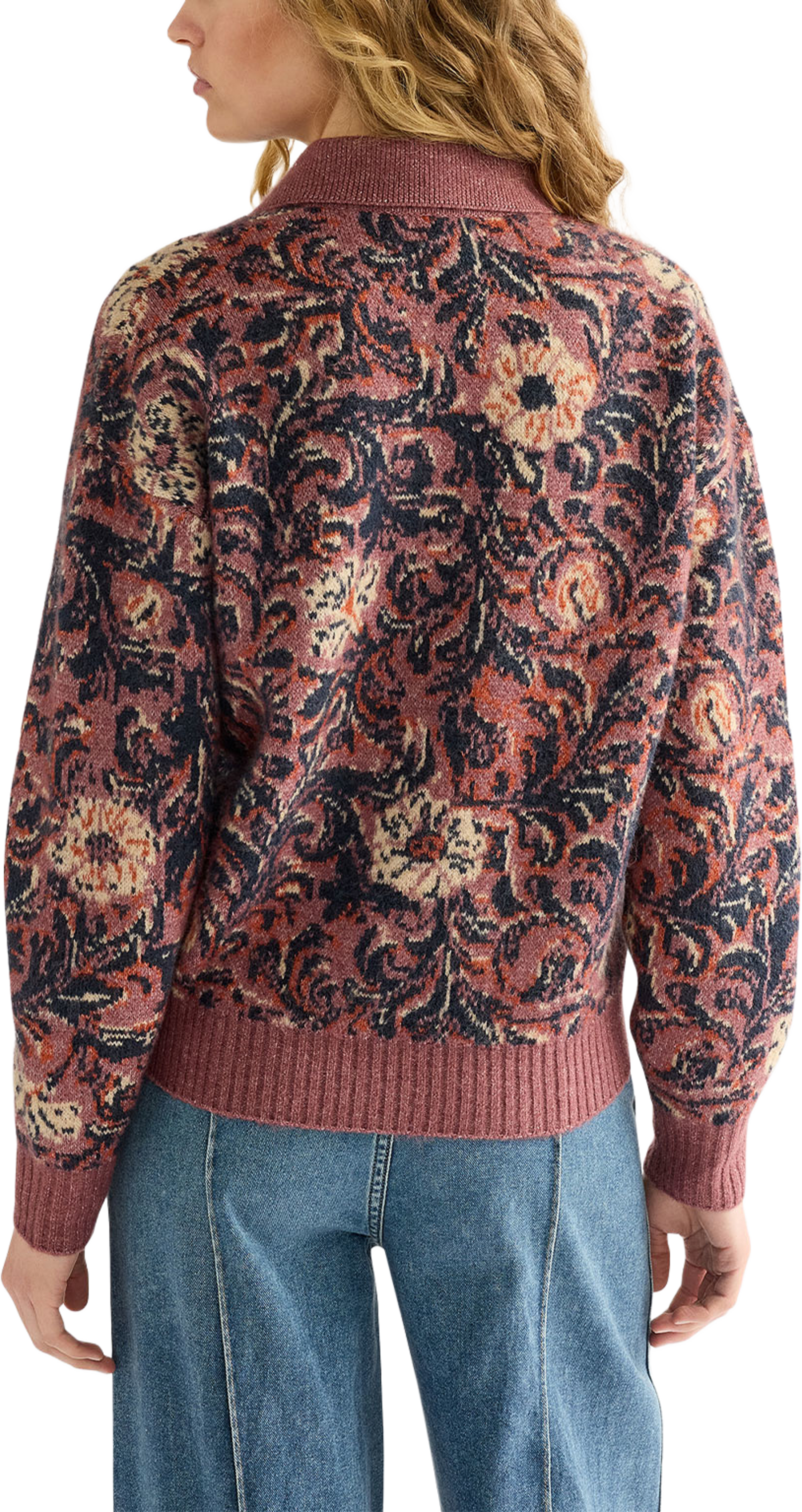 Ranch Floral Polo, från Wrangler, i färgen Mystic Floral. Klicka för att öppna bilden i stort format
