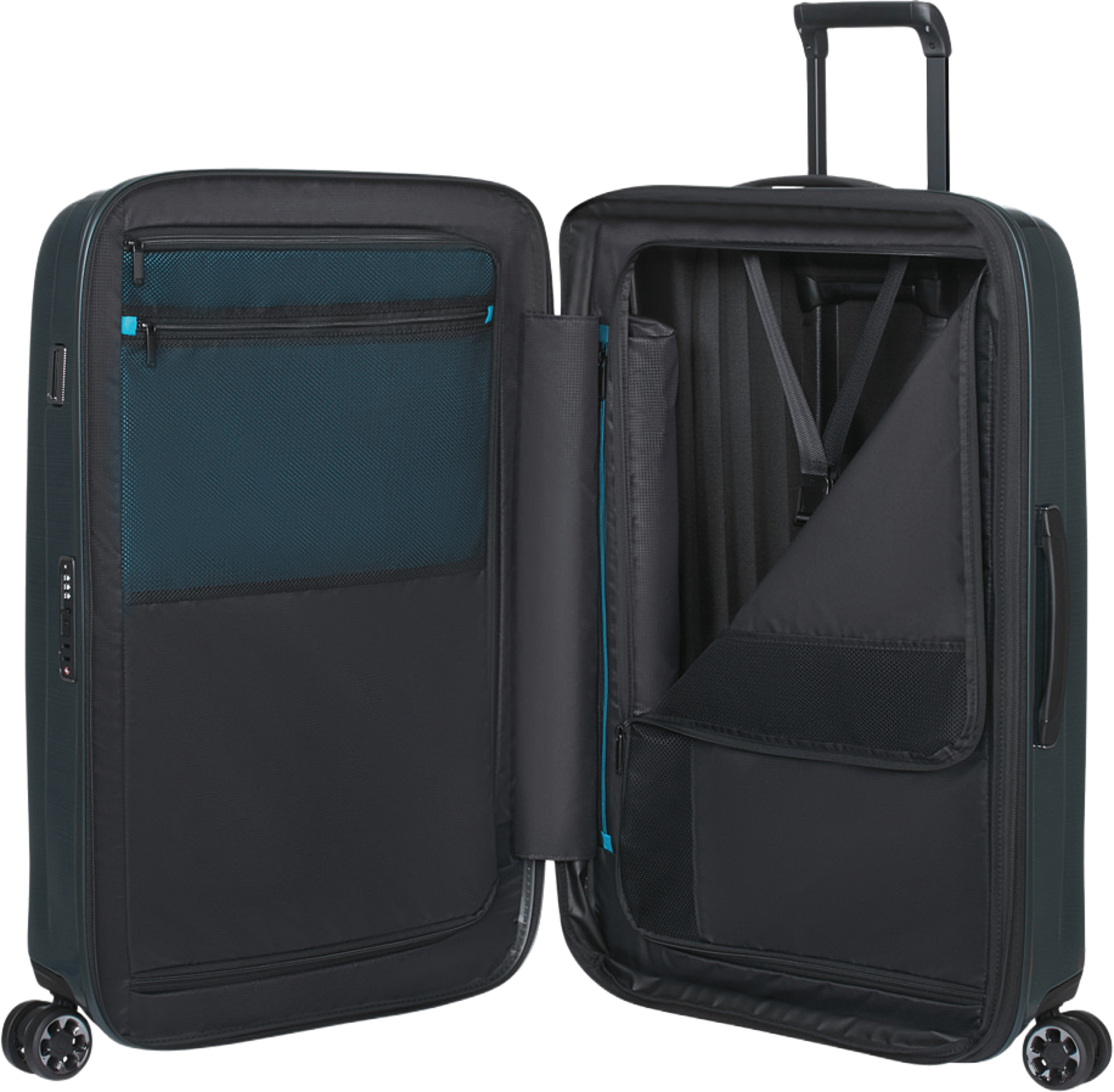 Nexis Expanderbar resväska 70 cm, från Samsonite, i färgen Deep Forest. Klicka för att öppna bilden i stort format