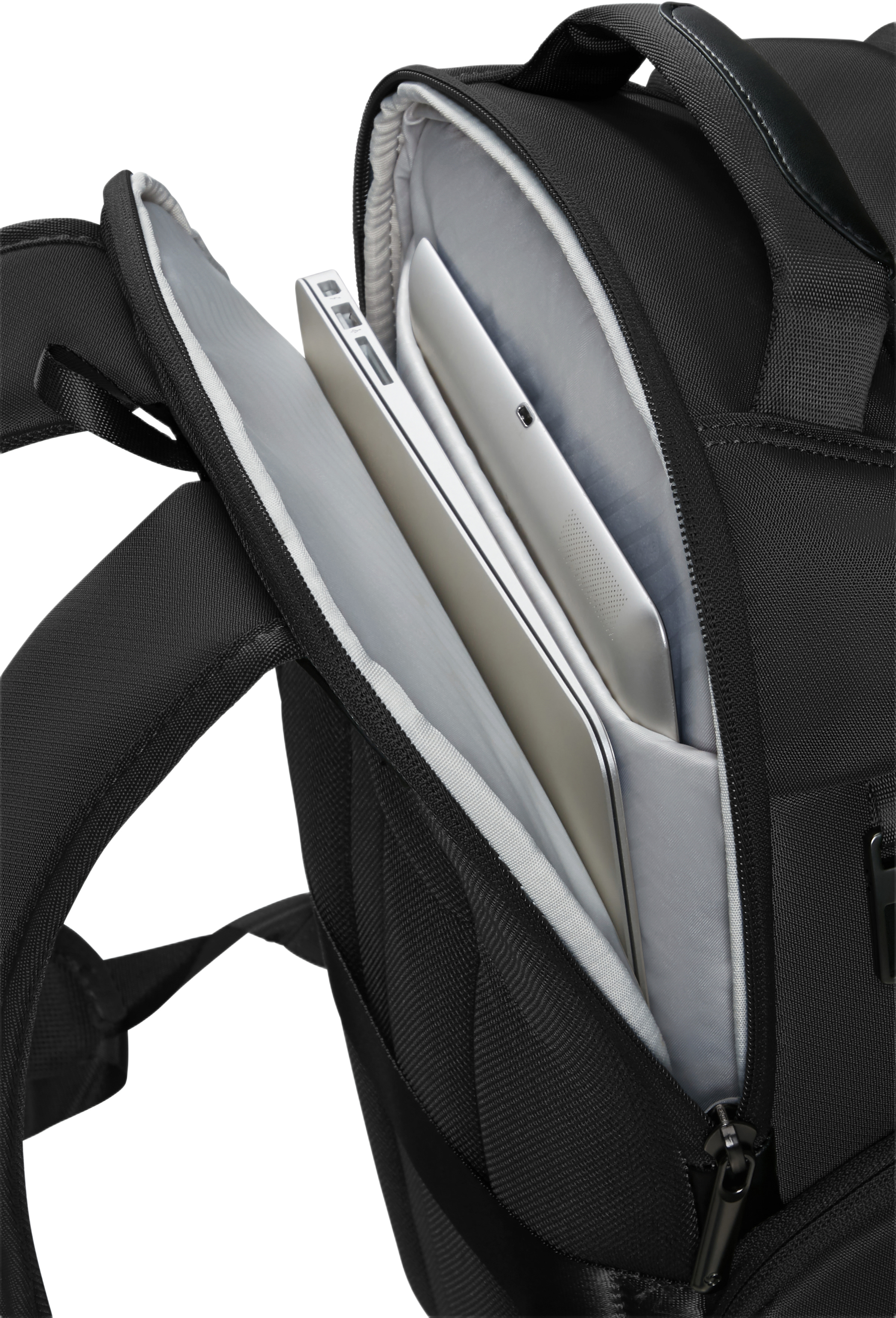Paralux Ryggsäck, från Samsonite, i färgen Black. Klicka för att öppna bilden i stort format