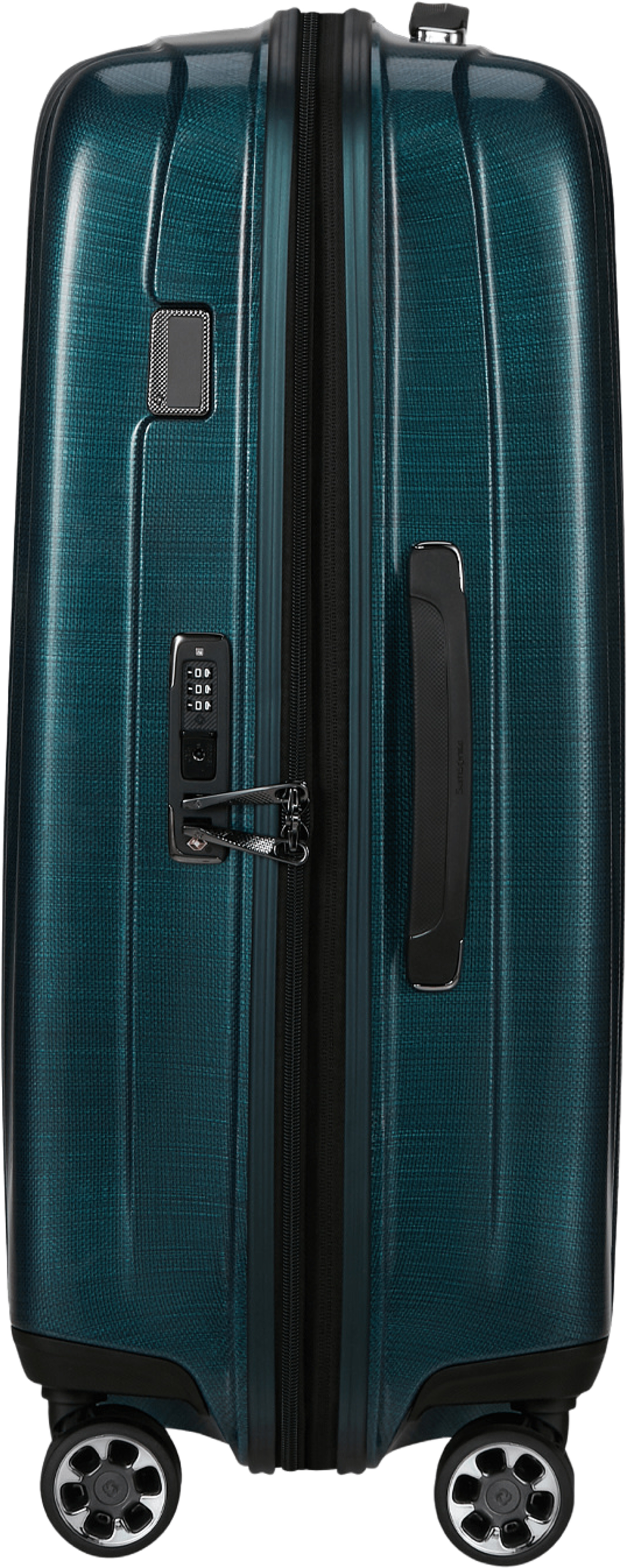 Nexis Expanderbar resväska 70 cm, från Samsonite, i färgen Deep Petrol. Klicka för att öppna bilden i stort format