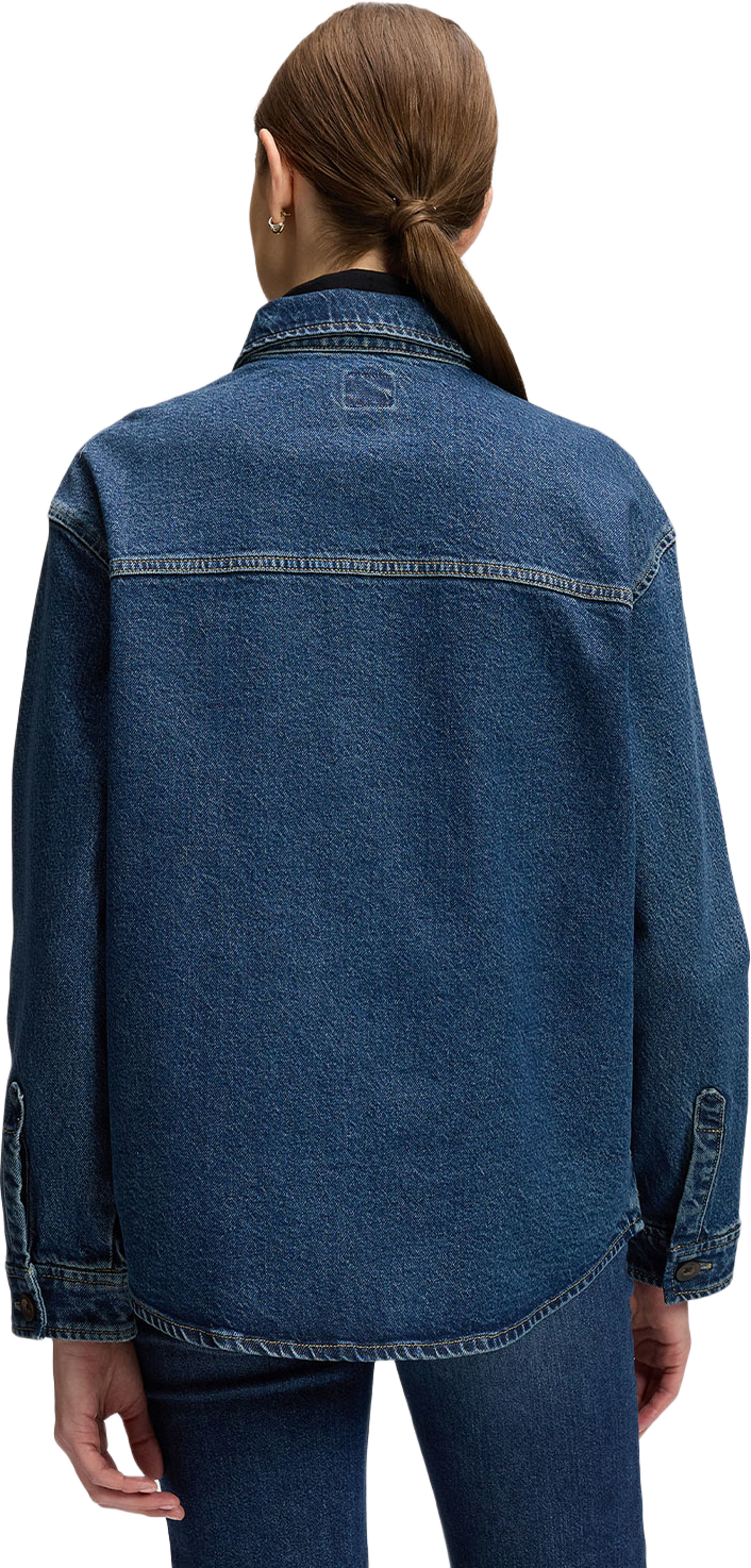 Relaxed Utility Overshirt, från Lee, i färgen Blue Dagger. Klicka för att öppna bilden i stort format