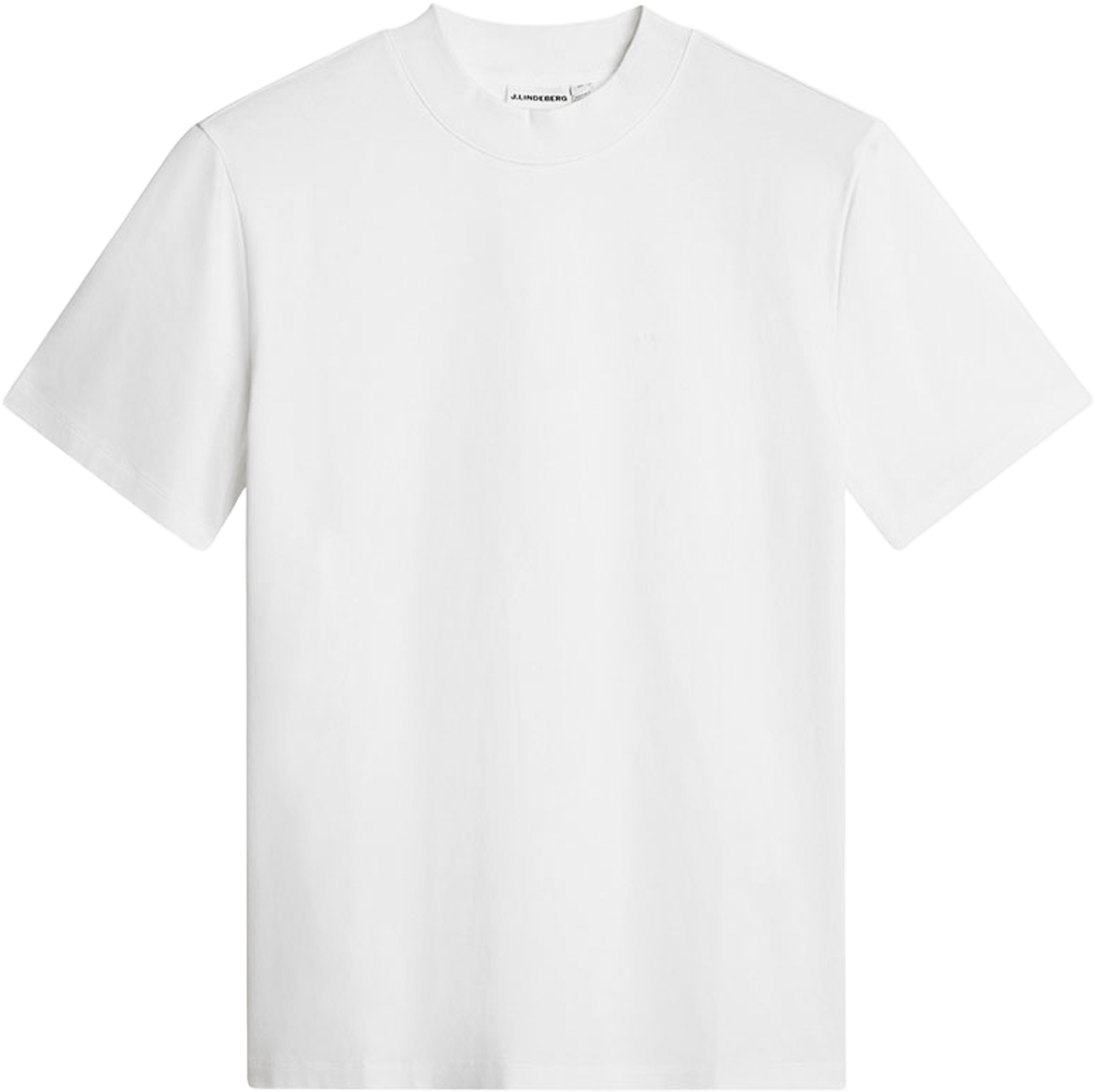 Ace Mock Neck T-Shirt, från J.Lindeberg, i färgen White. Klicka för att öppna bilden i stort format